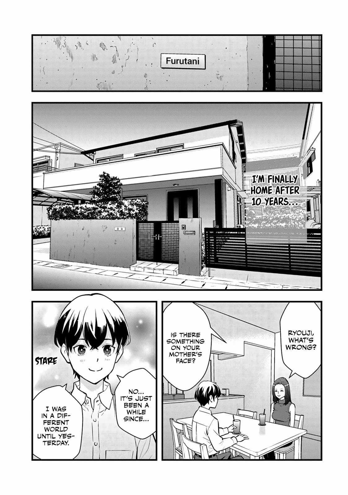 The hero returns from another world, becomes an influencer, and earns money in the real world, where dungeons have appeared! Chapter 1 - Page 28