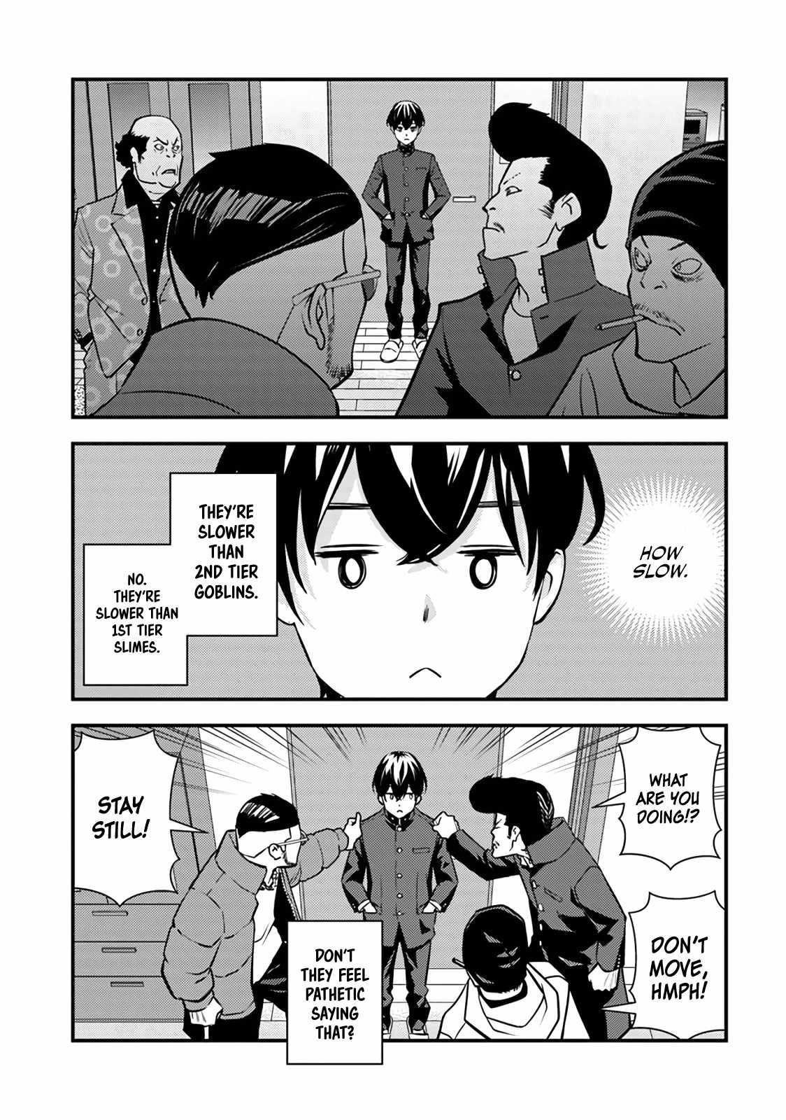 The hero returns from another world, becomes an influencer, and earns money in the real world, where dungeons have appeared! Chapter 1 - Page 44