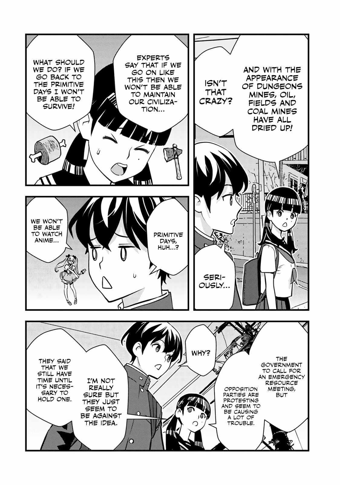 The hero returns from another world, becomes an influencer, and earns money in the real world, where dungeons have appeared! Chapter 1 - Page 55