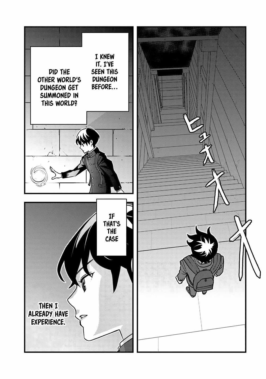 The hero returns from another world, becomes an influencer, and earns money in the real world, where dungeons have appeared! Chapter 1 - Page 58