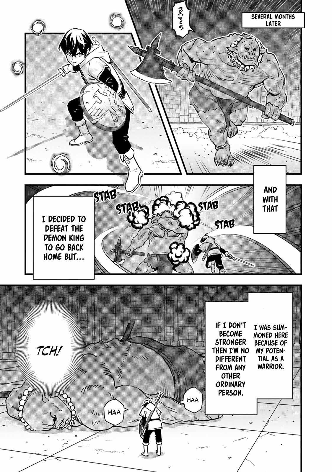 The hero returns from another world, becomes an influencer, and earns money in the real world, where dungeons have appeared! Chapter 1 - Page 9