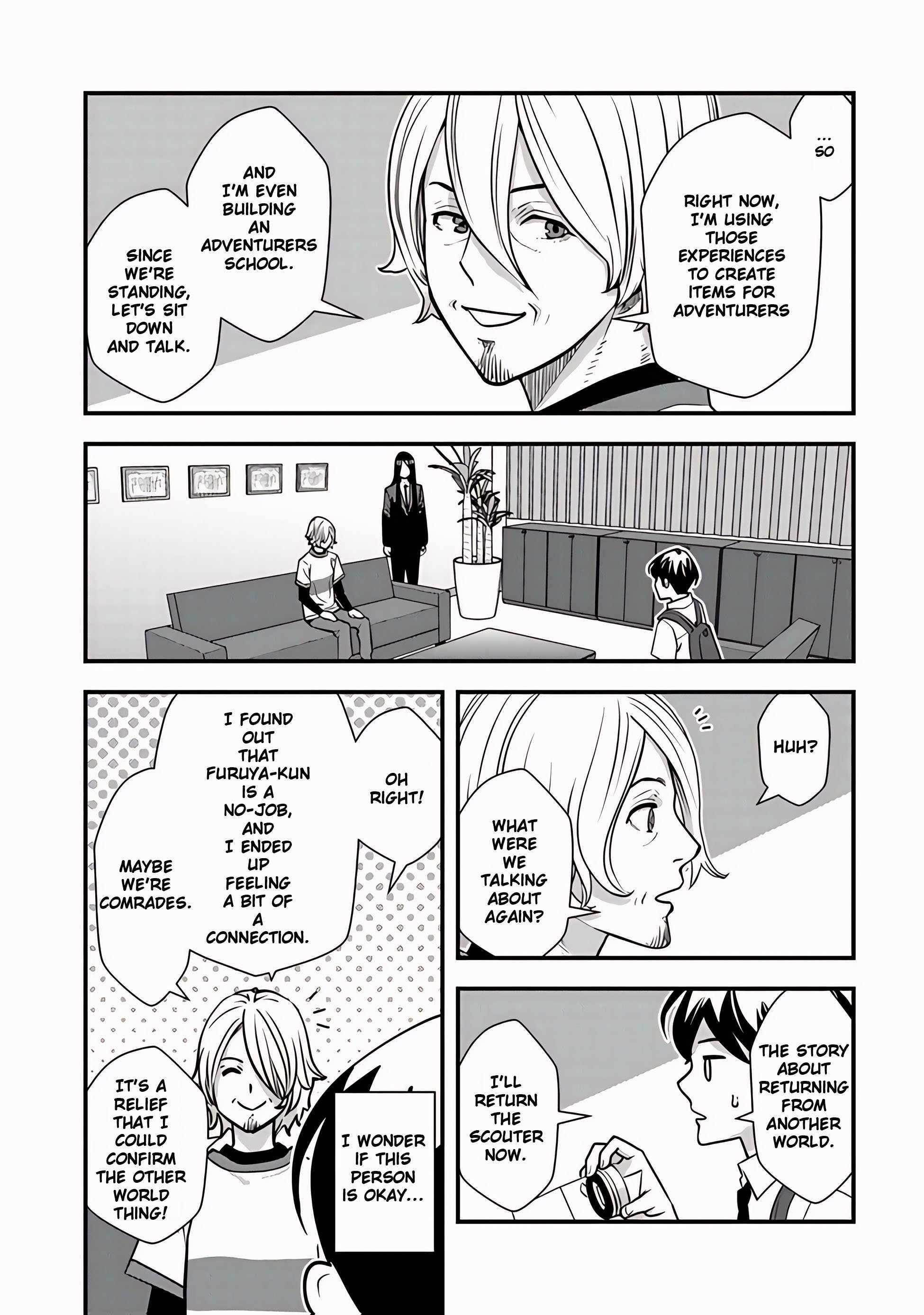 The hero returns from another world, becomes an influencer, and earns money in the real world, where dungeons have appeared! Chapter 10 - Page 28