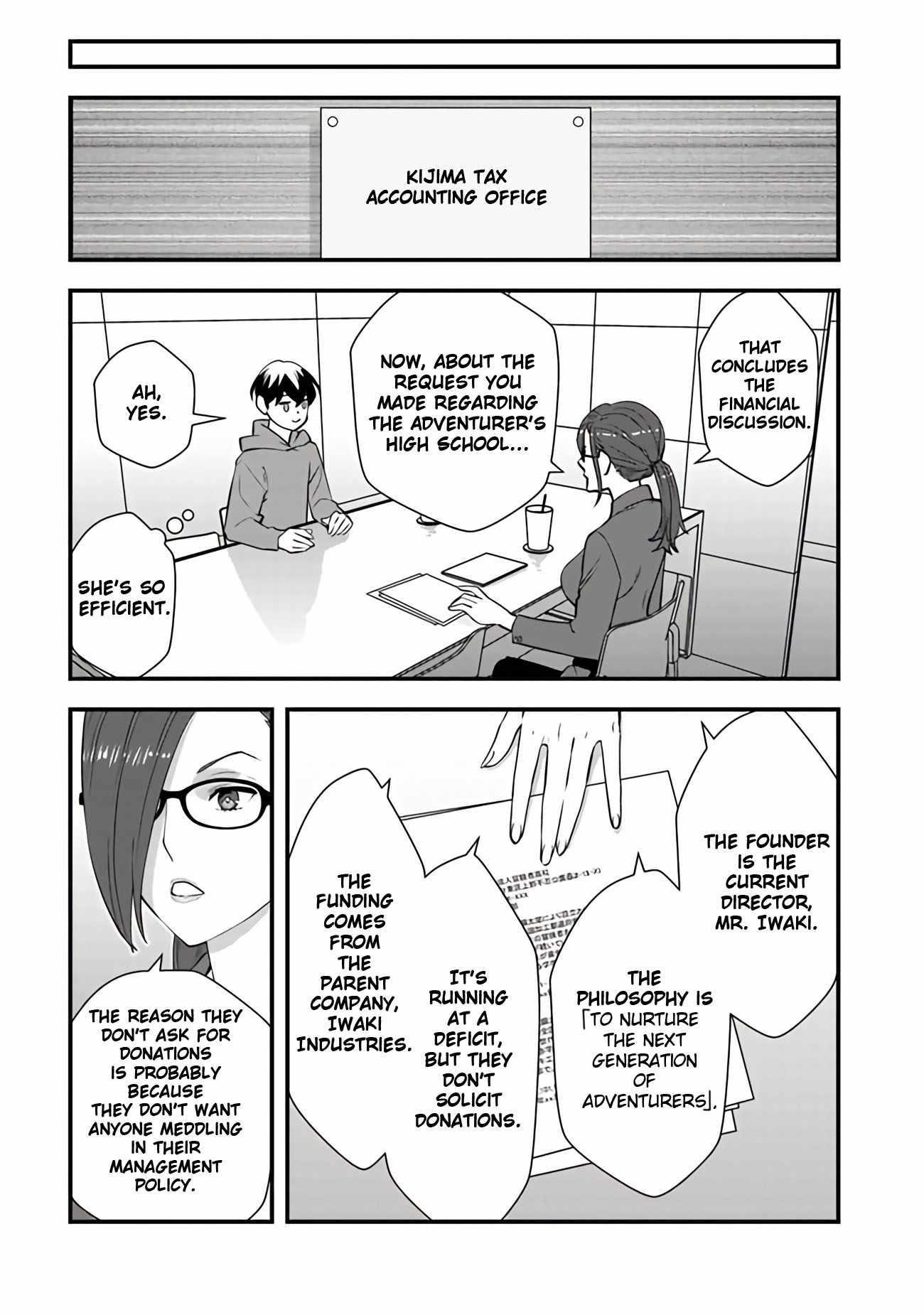 The hero returns from another world, becomes an influencer, and earns money in the real world, where dungeons have appeared! Chapter 14 - Page 10