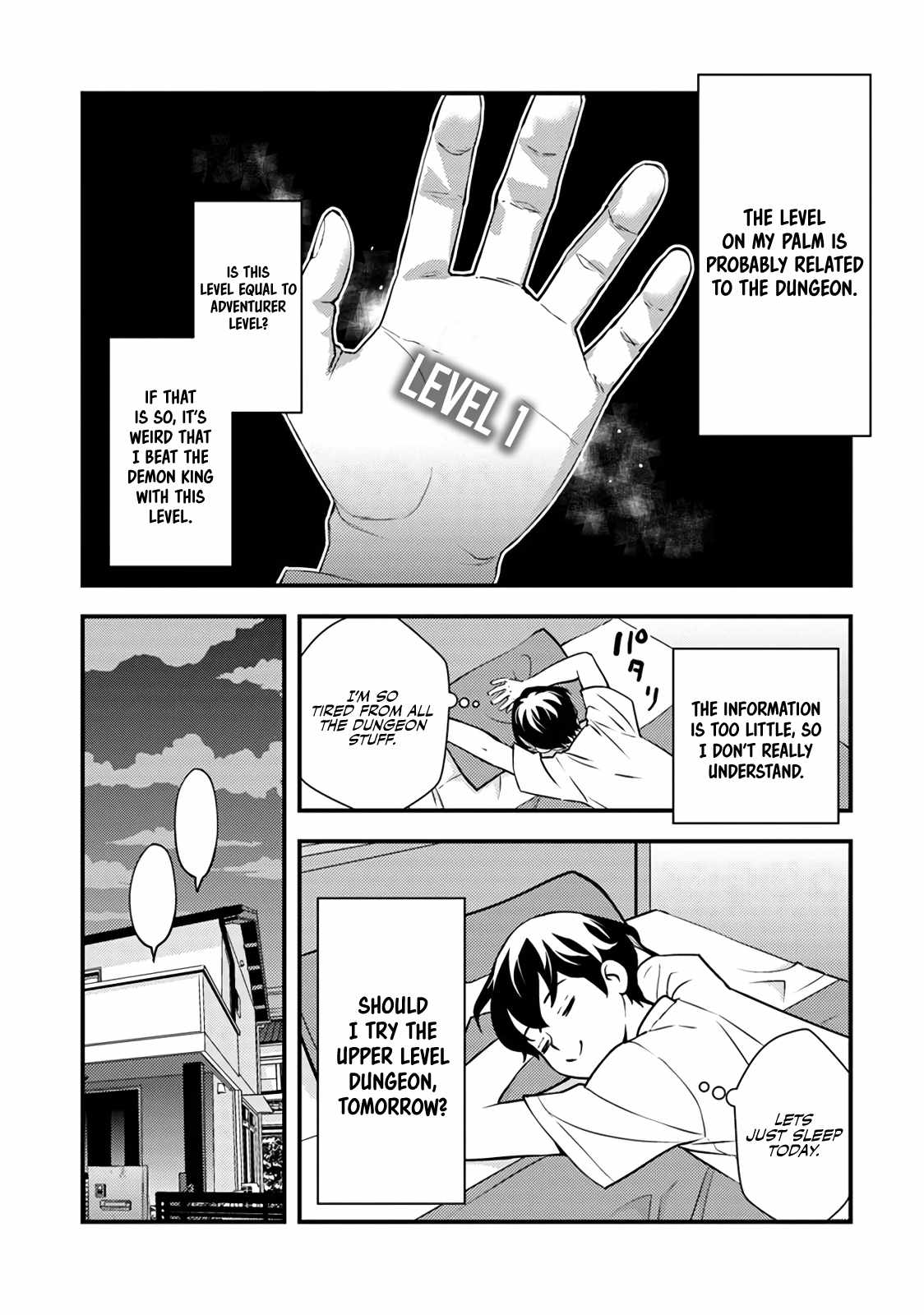 The hero returns from another world, becomes an influencer, and earns money in the real world, where dungeons have appeared! Chapter 2.1 - Page 12