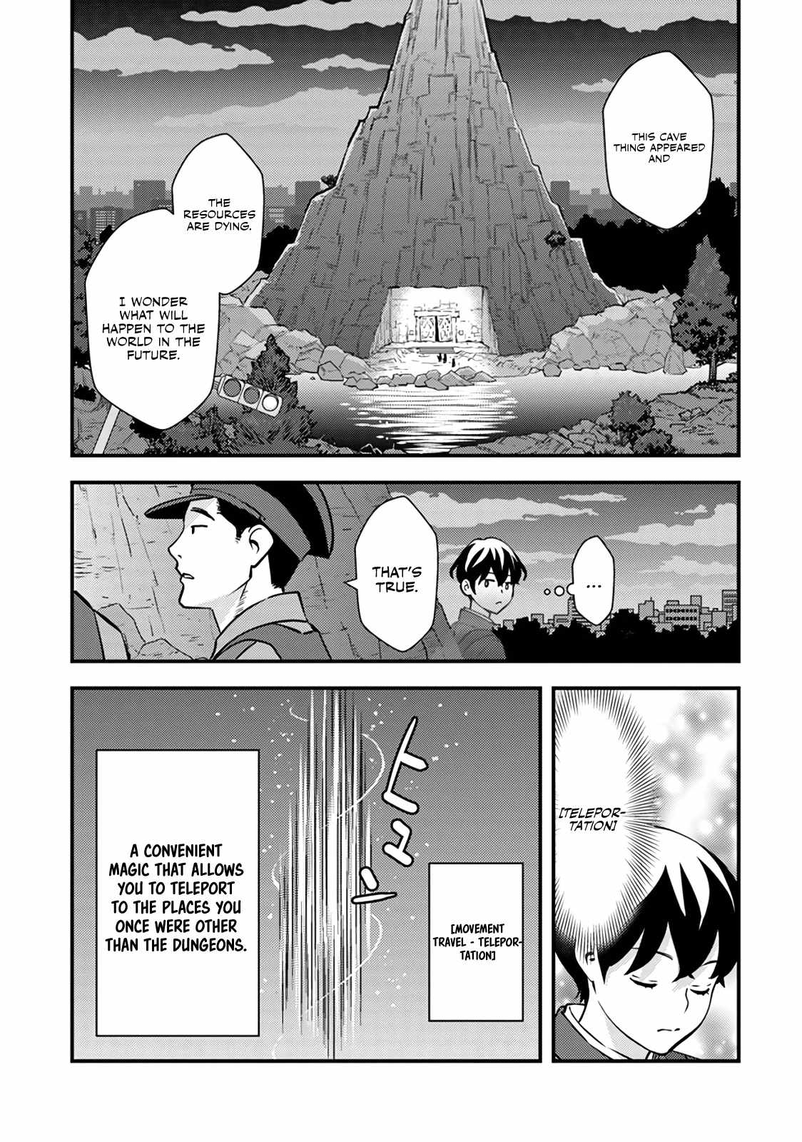 The hero returns from another world, becomes an influencer, and earns money in the real world, where dungeons have appeared! Chapter 2.1 - Page 4