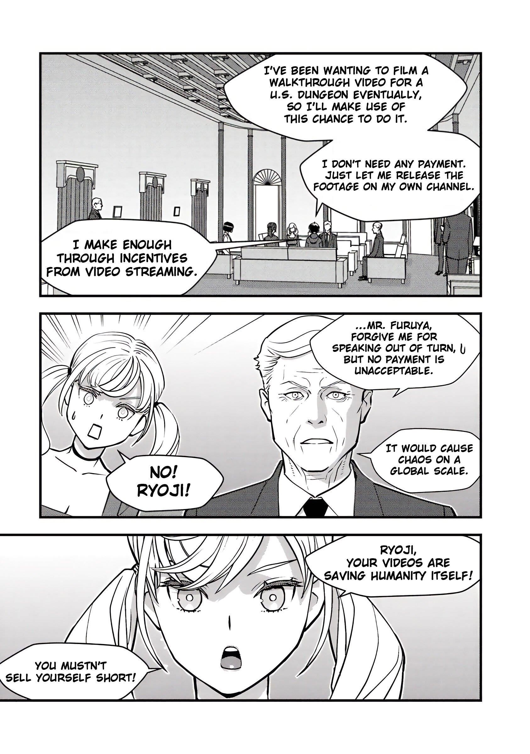 The hero returns from another world, becomes an influencer, and earns money in the real world, where dungeons have appeared! Chapter 27 - Page 11