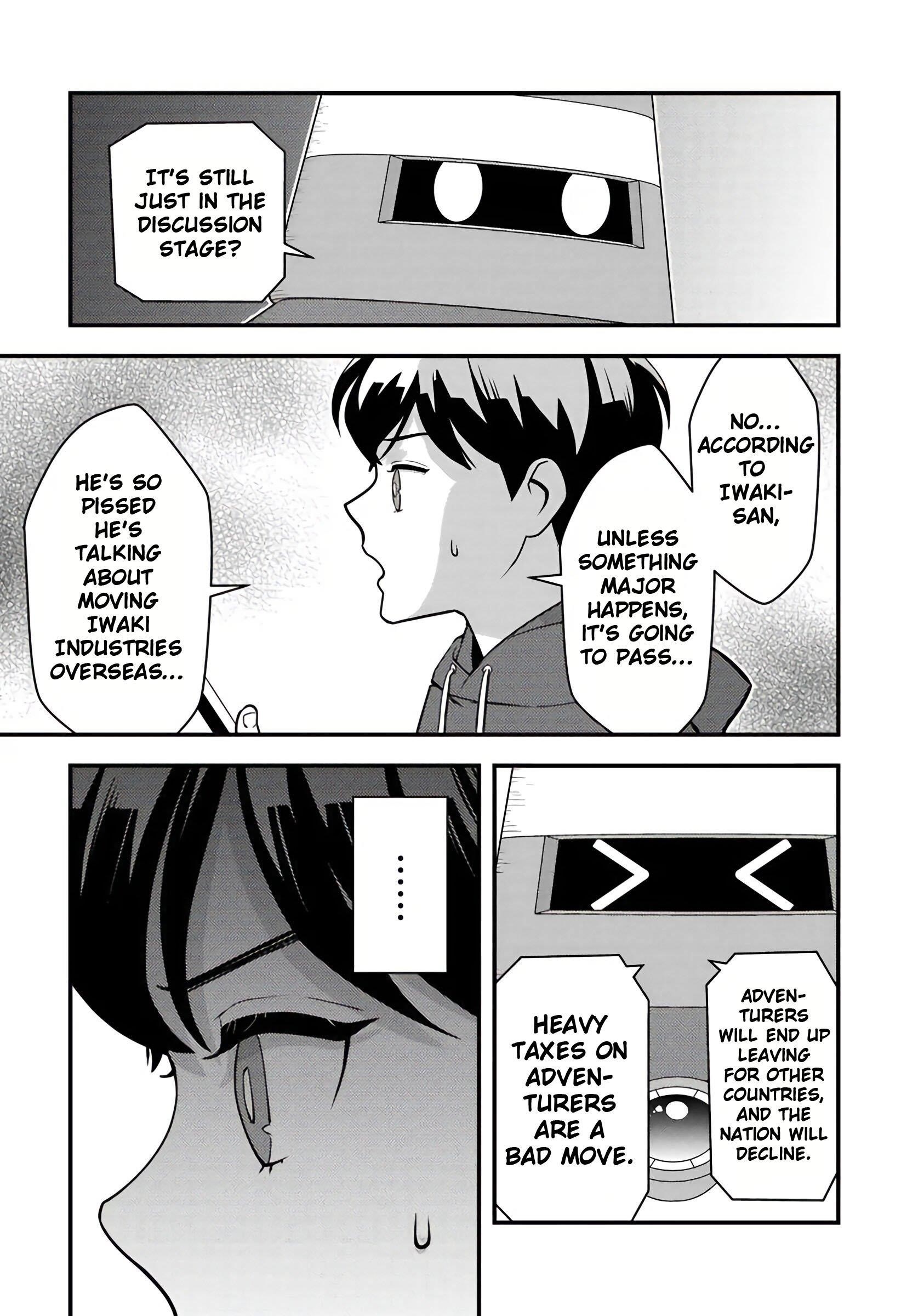 The hero returns from another world, becomes an influencer, and earns money in the real world, where dungeons have appeared! Chapter 27 - Page 19