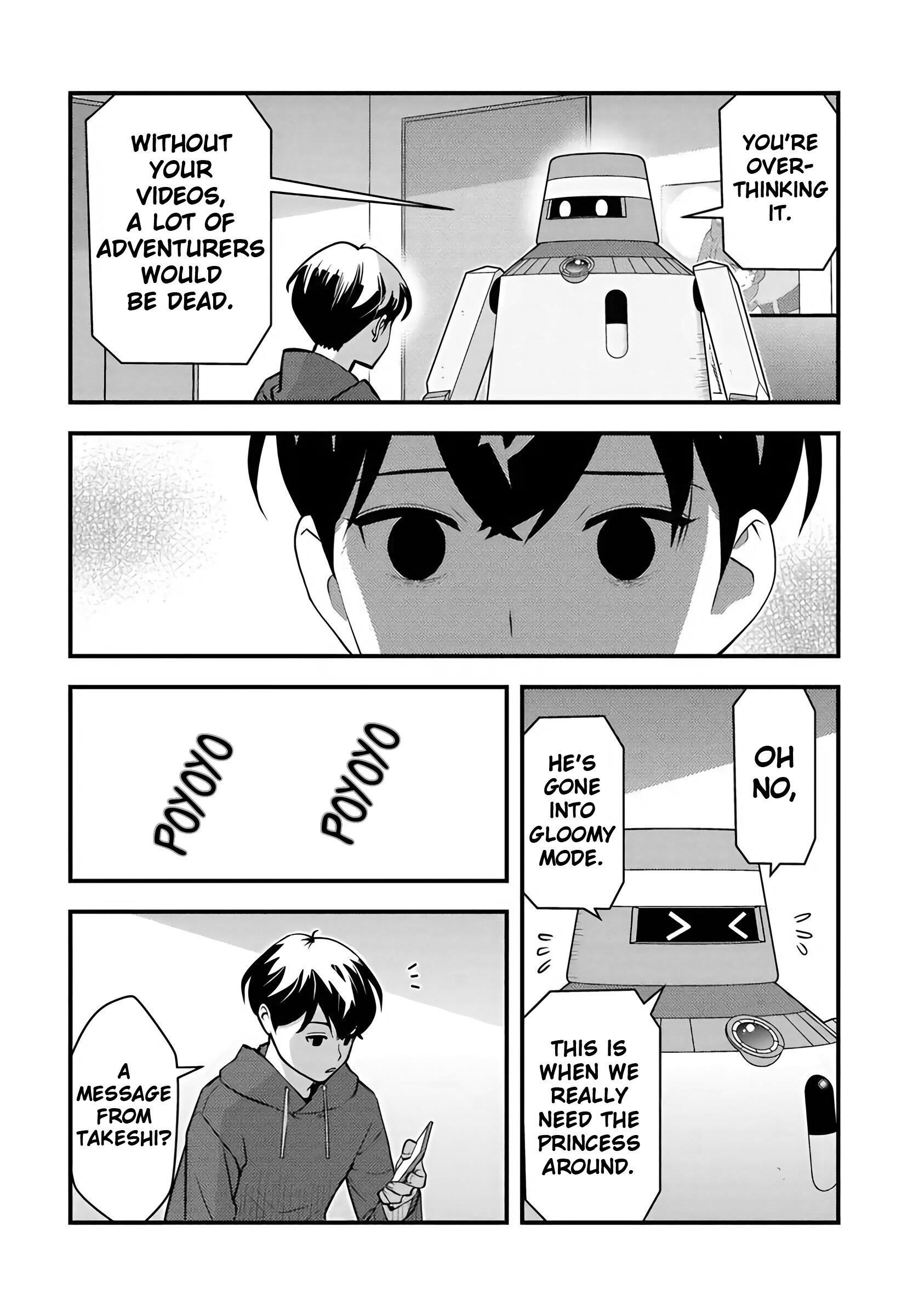 The hero returns from another world, becomes an influencer, and earns money in the real world, where dungeons have appeared! Chapter 27 - Page 21