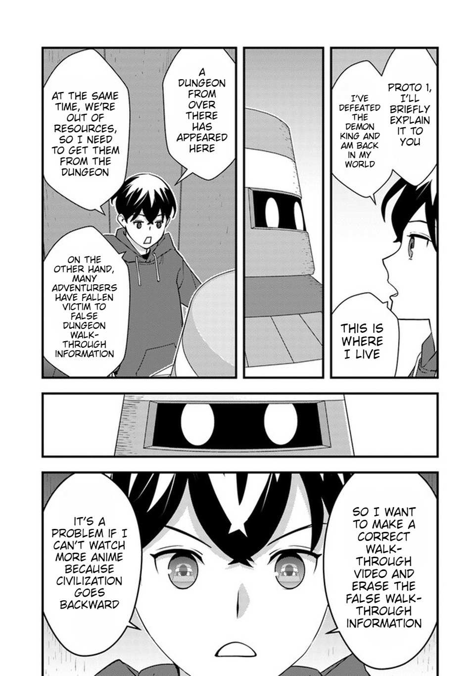 The hero returns from another world, becomes an influencer, and earns money in the real world, where dungeons have appeared! Chapter 6.1 - Page 4