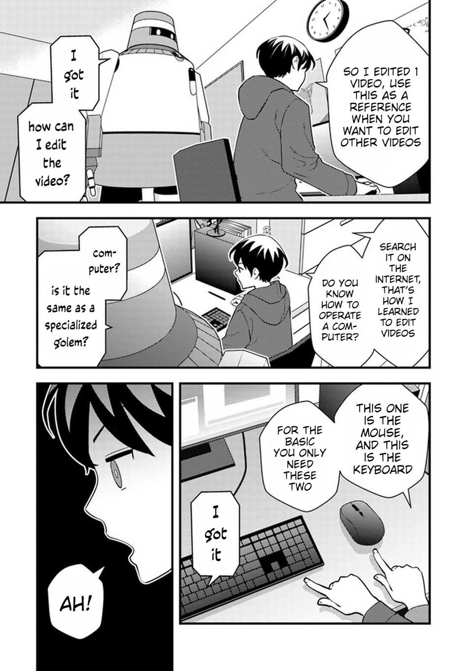 The hero returns from another world, becomes an influencer, and earns money in the real world, where dungeons have appeared! Chapter 6.1 - Page 7