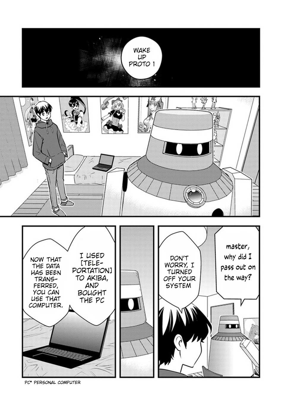 The hero returns from another world, becomes an influencer, and earns money in the real world, where dungeons have appeared! Chapter 6.1 - Page 9