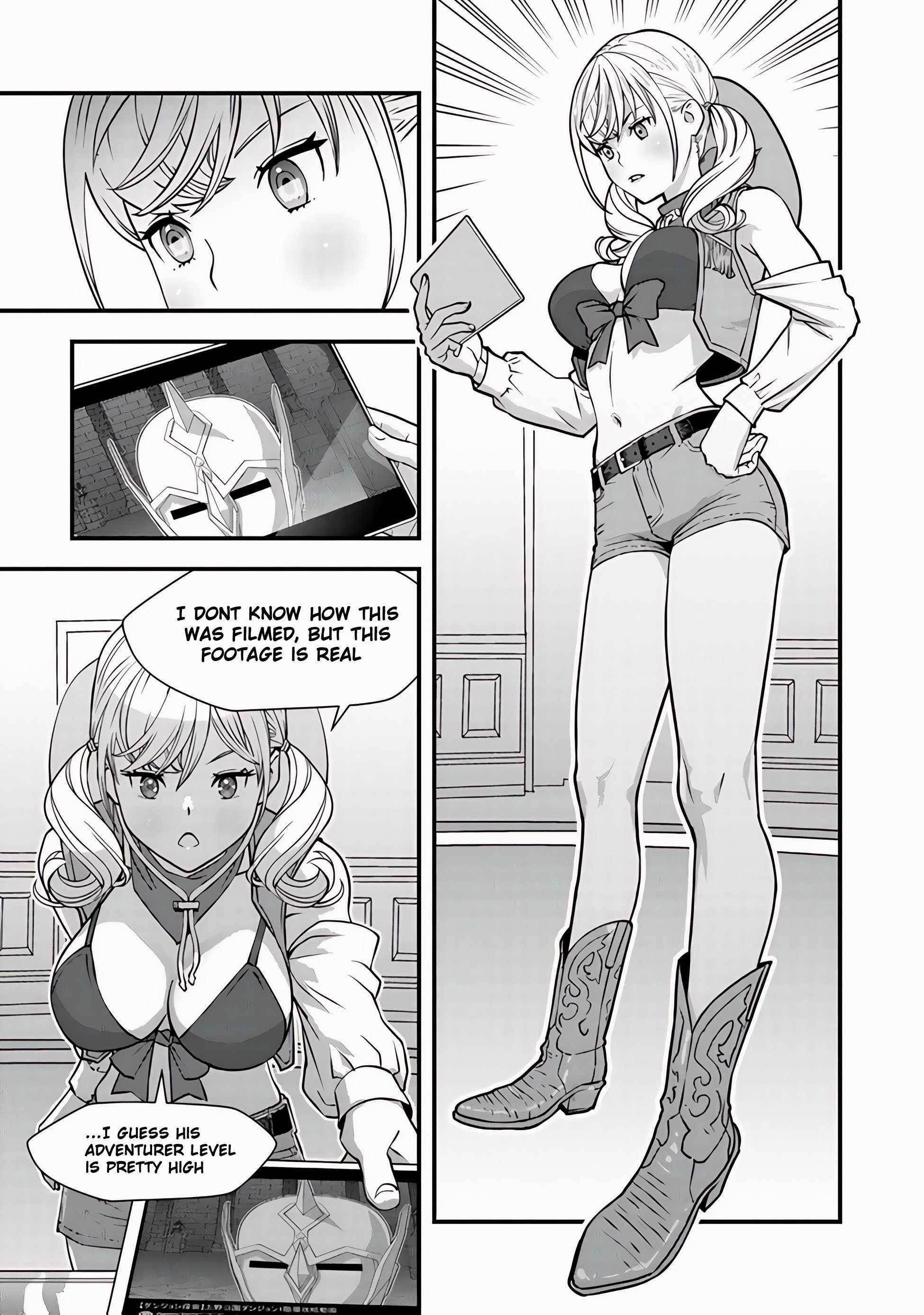 The hero returns from another world, becomes an influencer, and earns money in the real world, where dungeons have appeared! Chapter 7.2 - Page 1