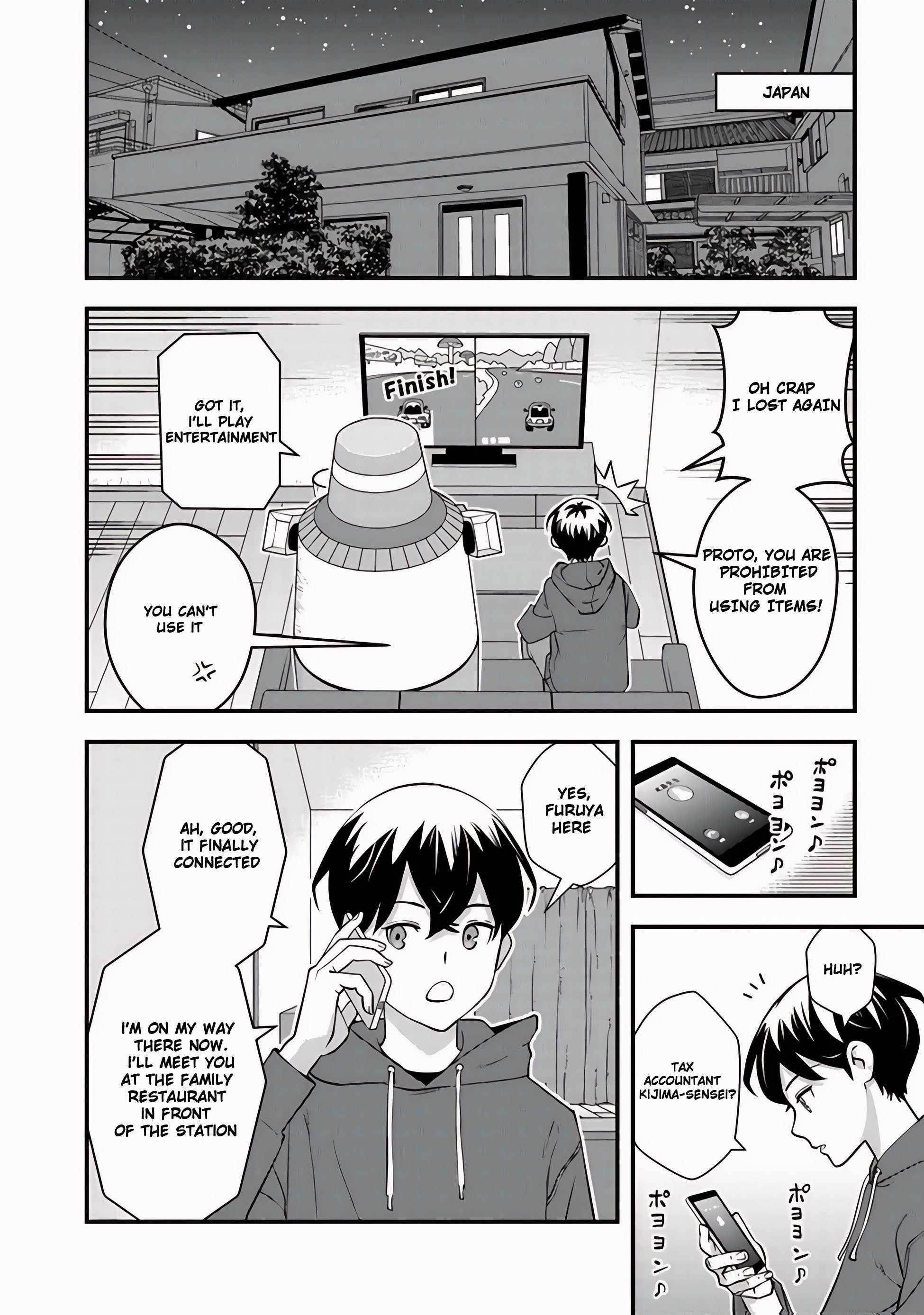 The hero returns from another world, becomes an influencer, and earns money in the real world, where dungeons have appeared! Chapter 7.2 - Page 4