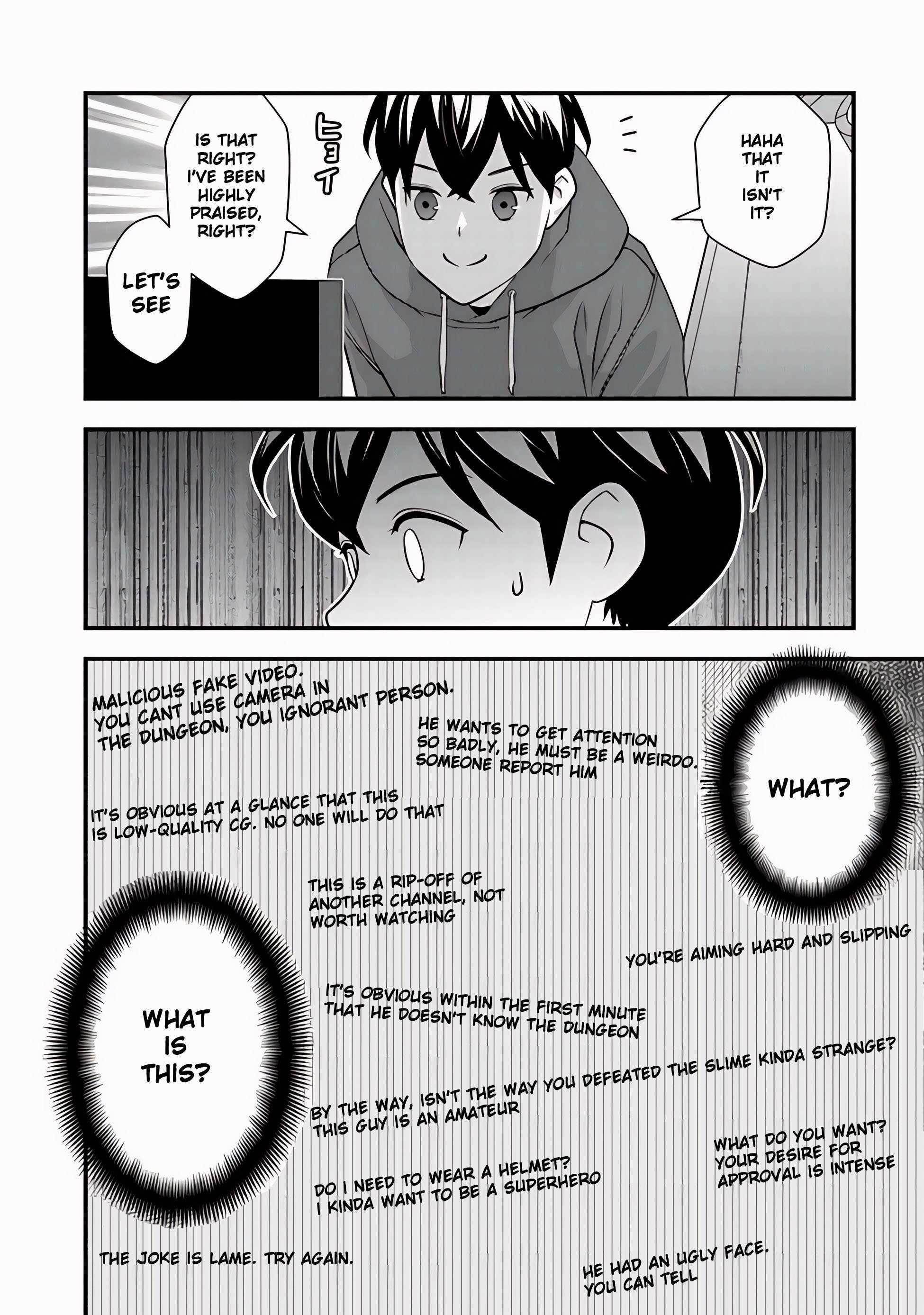 The hero returns from another world, becomes an influencer, and earns money in the real world, where dungeons have appeared! Chapter 8.1 - Page 6