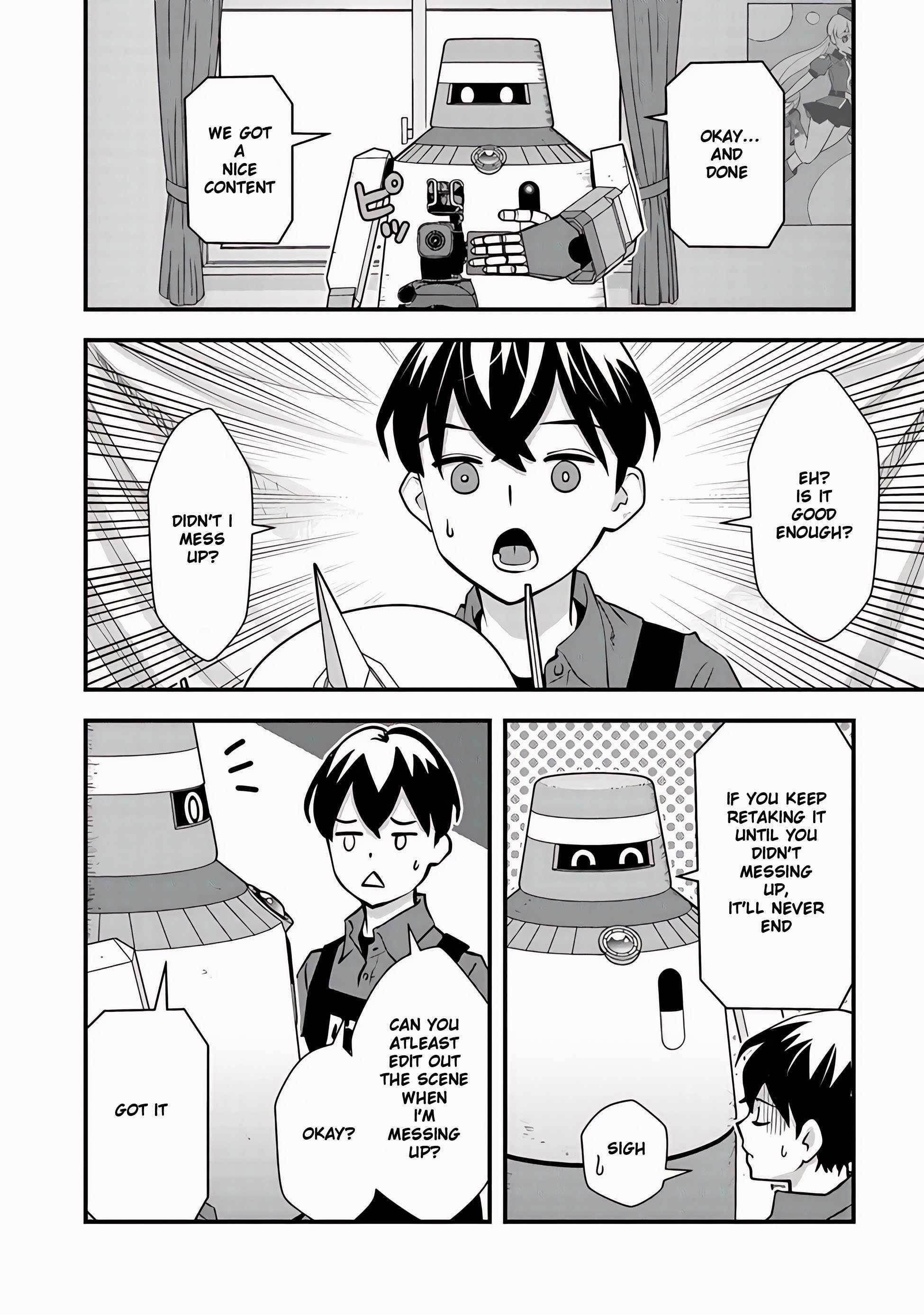 The hero returns from another world, becomes an influencer, and earns money in the real world, where dungeons have appeared! Chapter 9.2 - Page 18