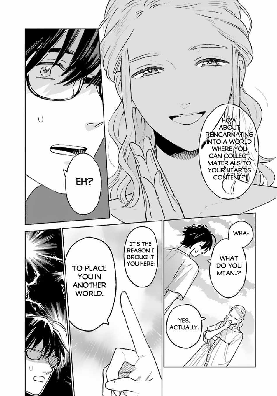 Living a Carefree Life Collecting Raw Materials in Another World Chapter 1 - Page 8