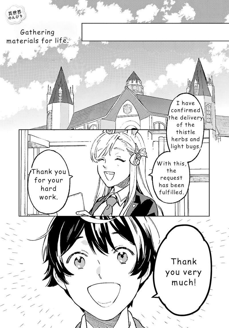 Living a Carefree Life Collecting Raw Materials in Another World Chapter 19 - Page 1