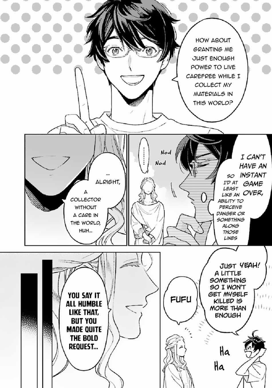 Living a Carefree Life Collecting Raw Materials in Another World Chapter 2 - Page 4