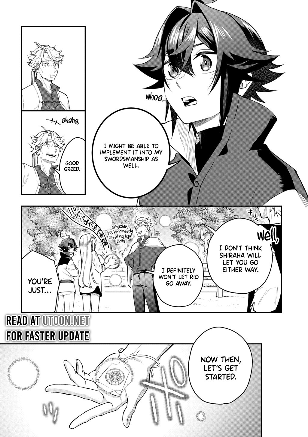 My Style of Swordsmanship Chapter 13 - Page 9