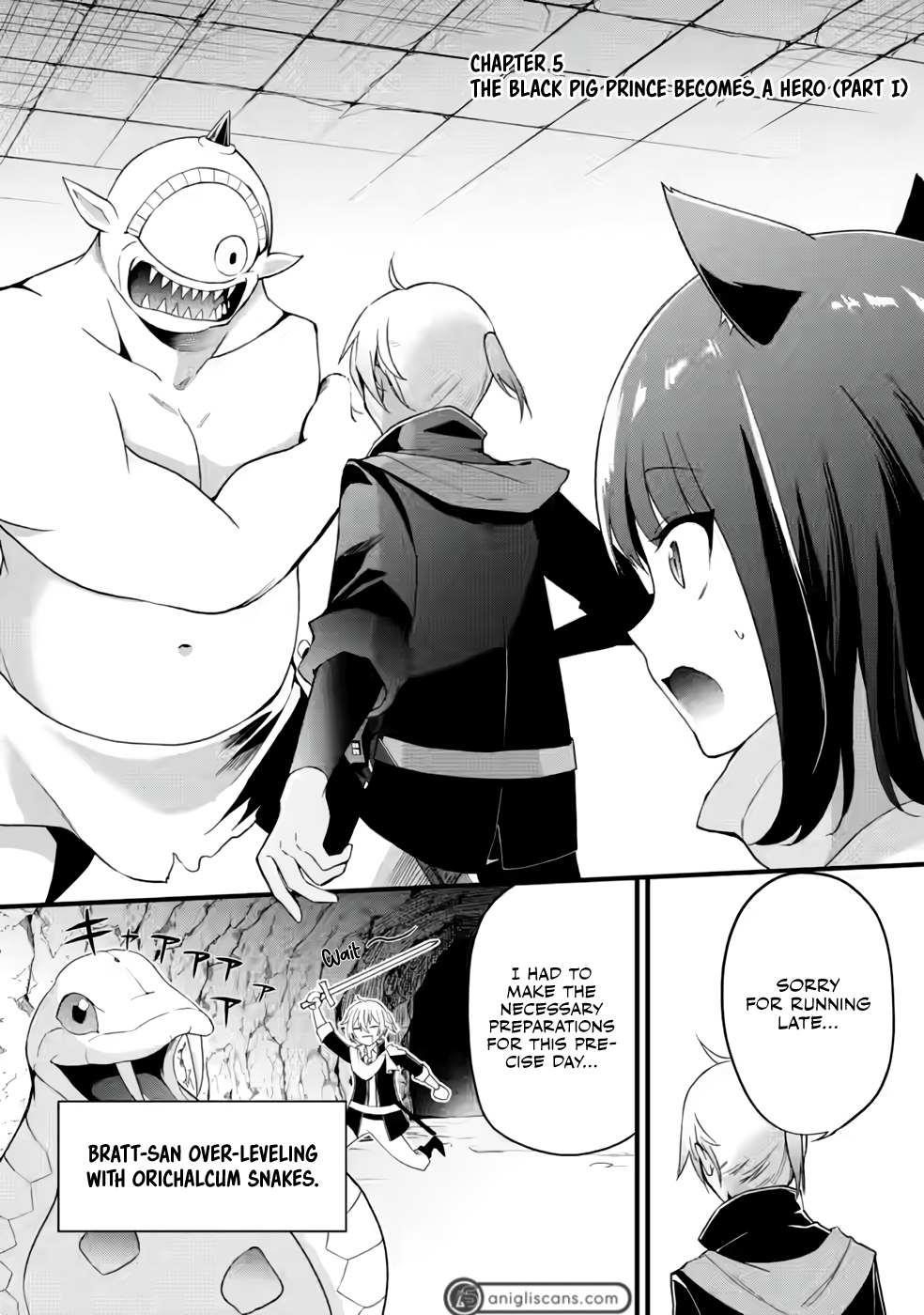 The Black Pig Prince Recalls His Previous Life and Becomes the Strongest Chapter 5 - Page 1