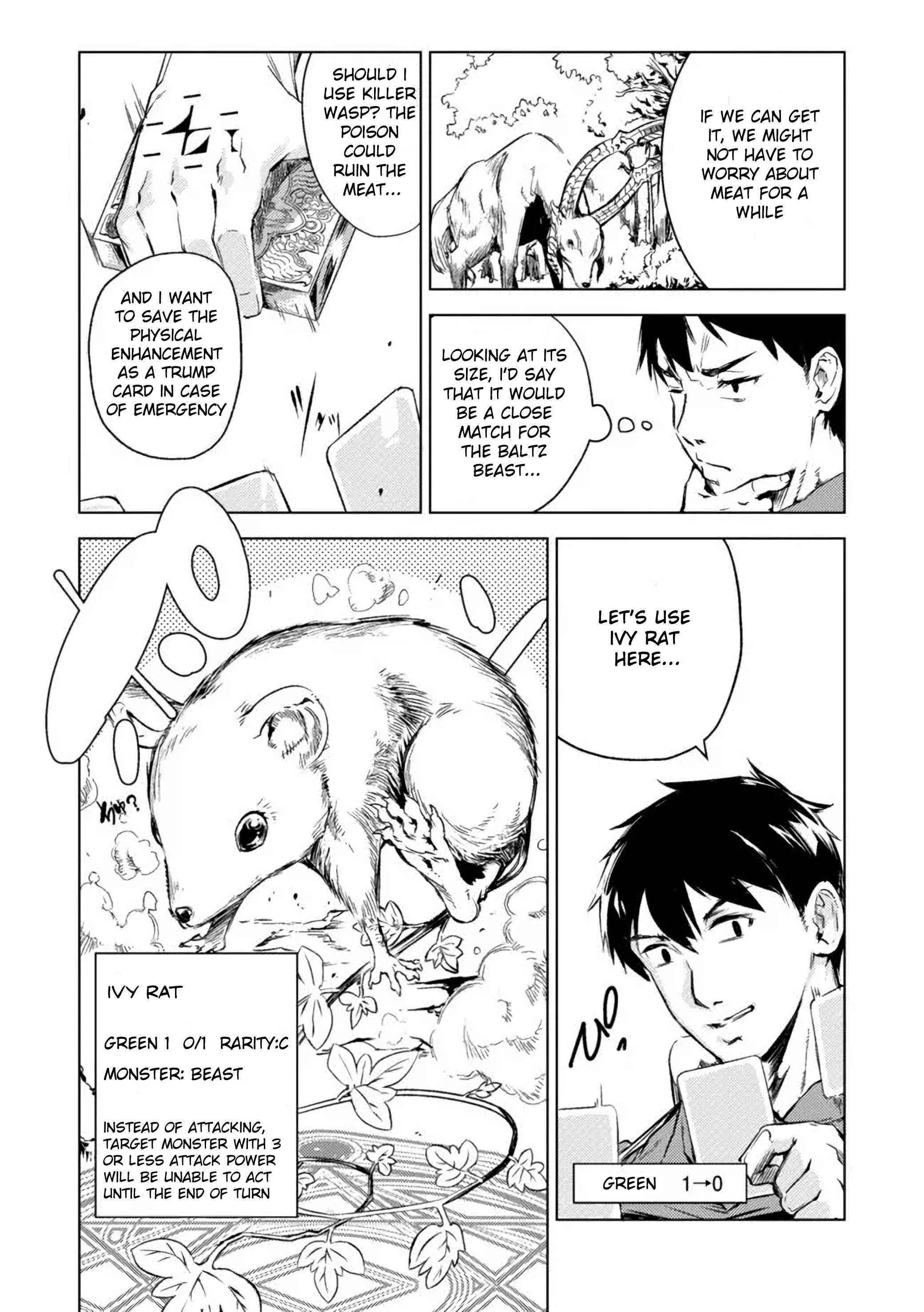 Exploring Another World With Only One Deck Chapter 3.1 - Page 8