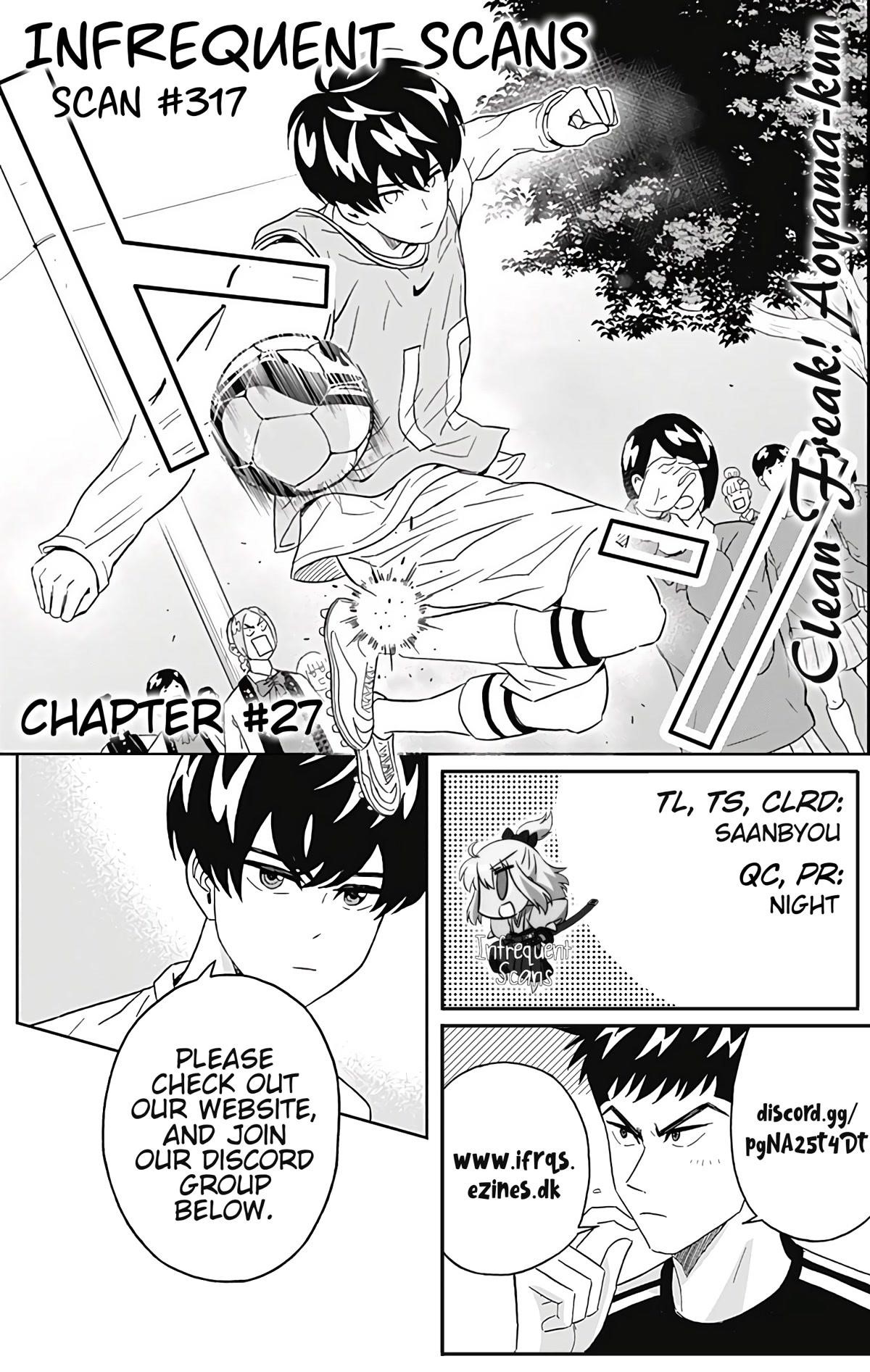 Clean Freak! Aoyama-kun Chapter 27 - Page 21