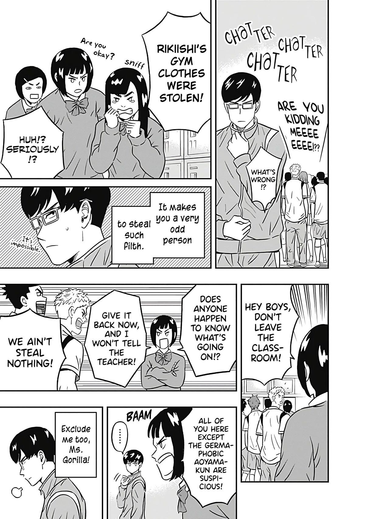 Clean Freak! Aoyama-kun Chapter 33 - Page 11