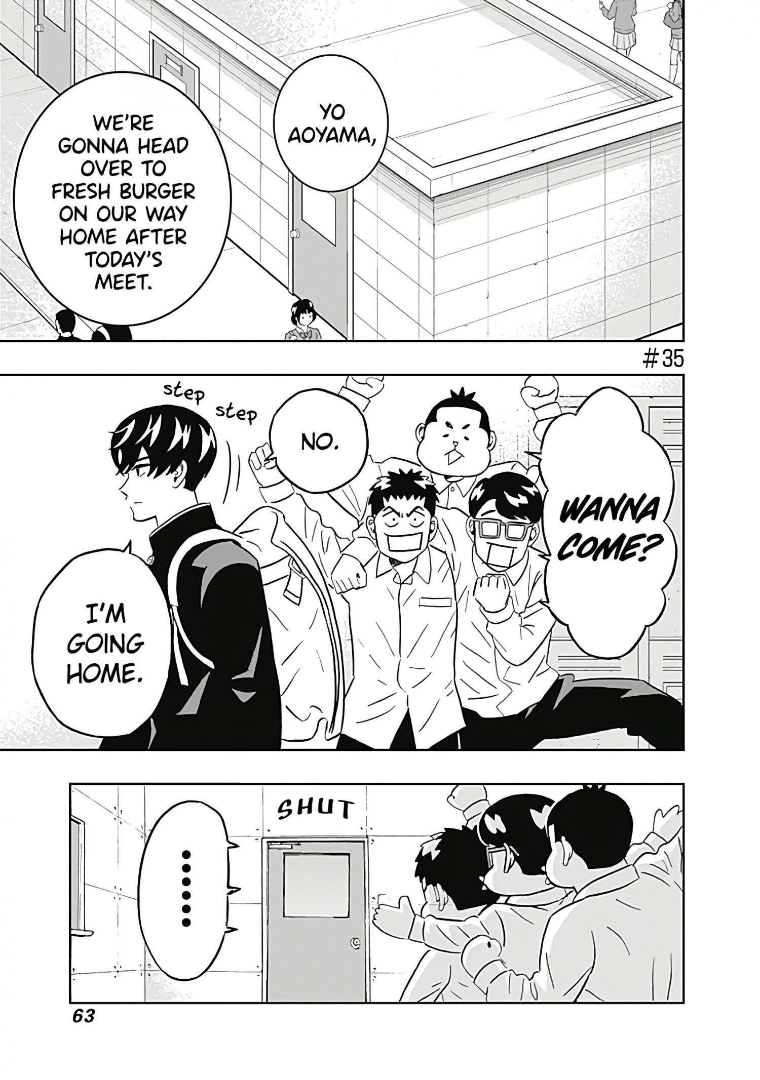 Clean Freak! Aoyama-kun Chapter 35 - Page 1