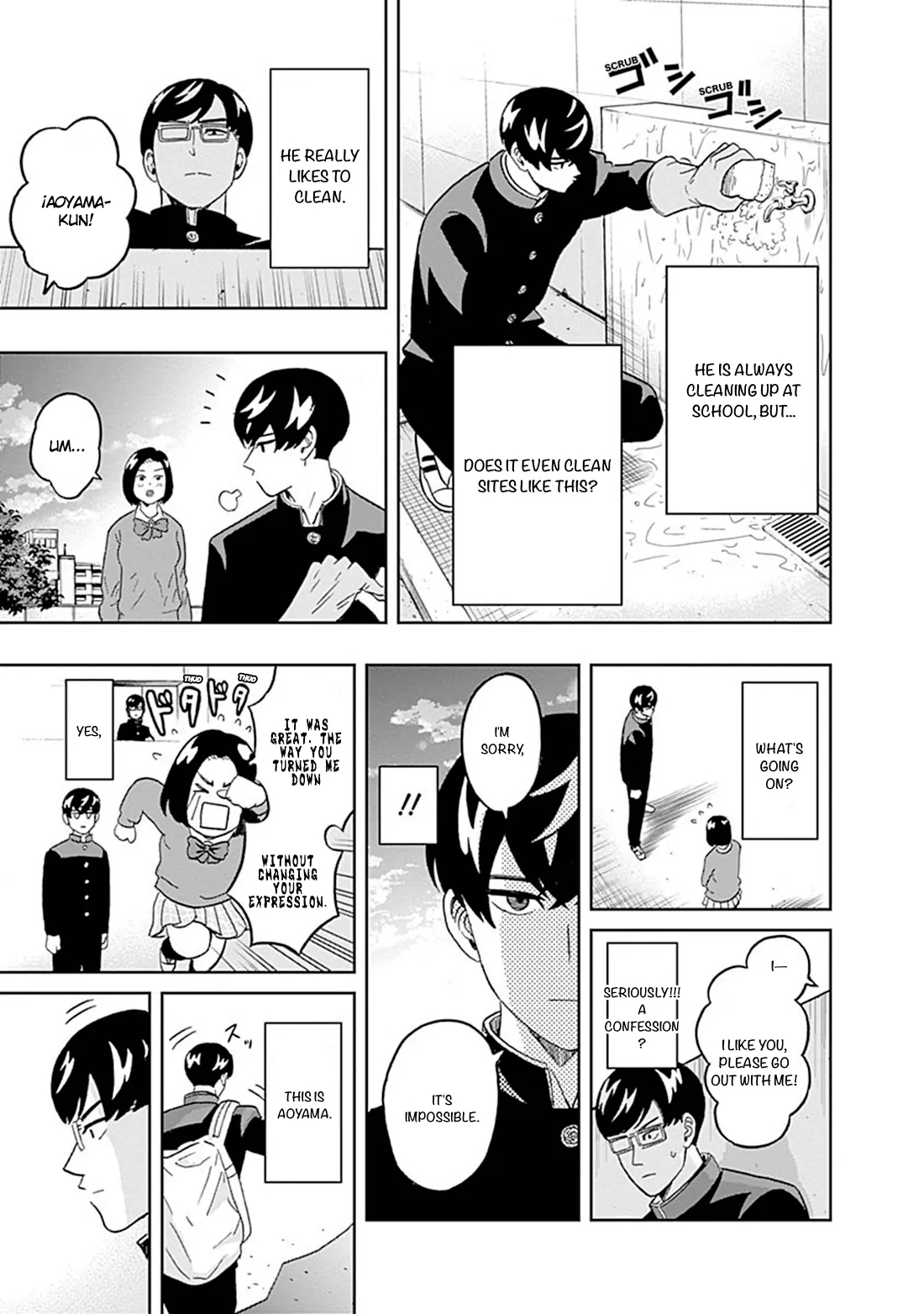 Clean Freak! Aoyama-kun Chapter 36 - Page 11