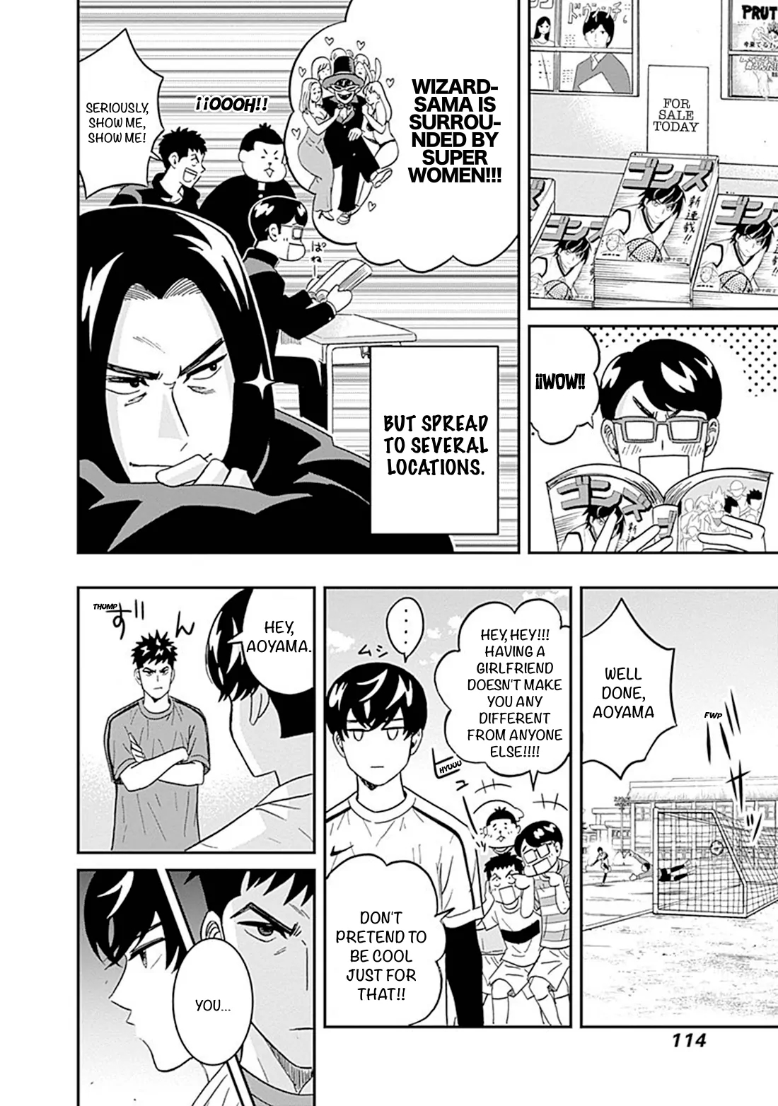 Clean Freak! Aoyama-kun Chapter 37 - Page 12