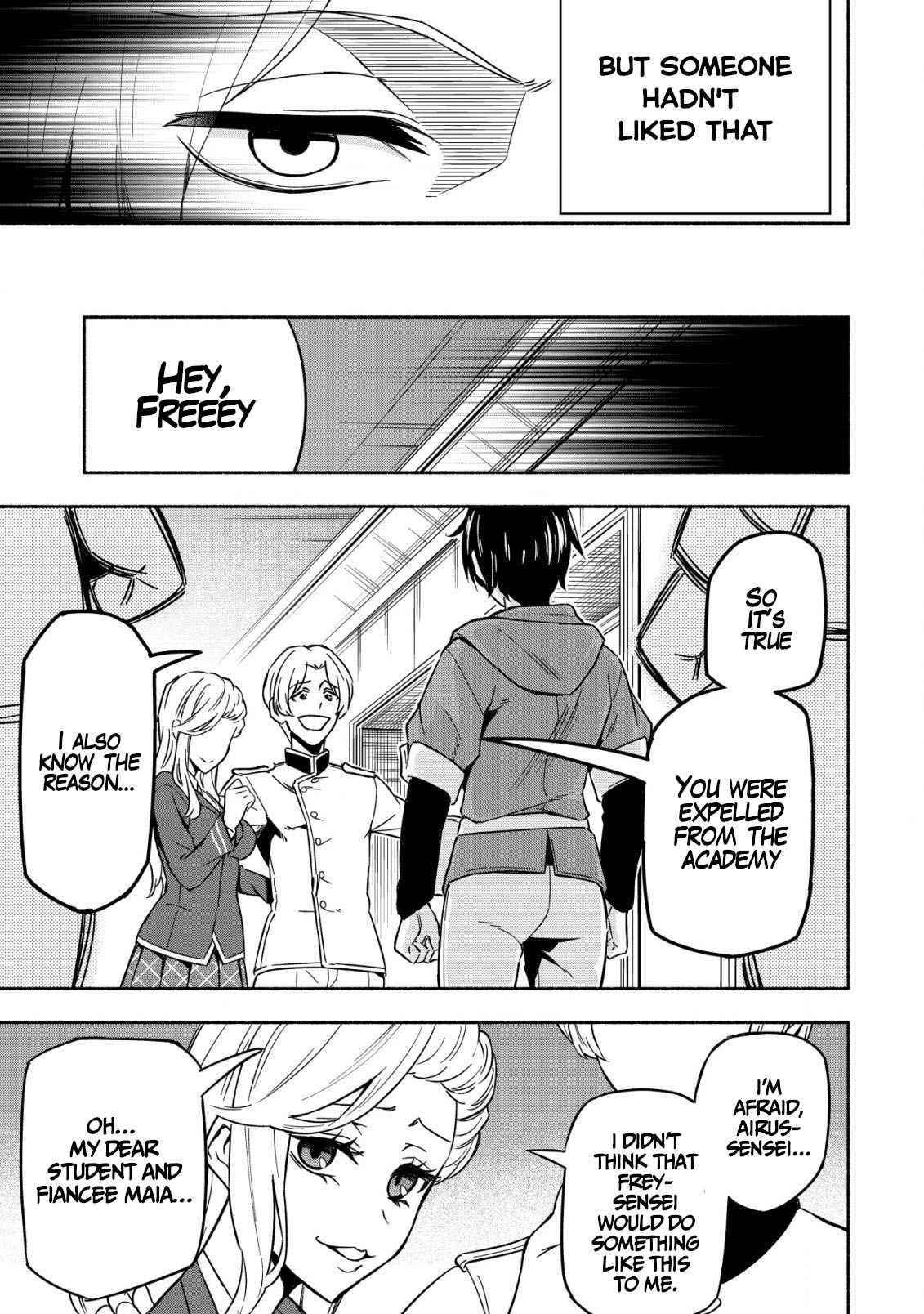 The Demon King’s Educator -The common teacher who has been exiled from the Brave Academy becomes a private teacher for the Devil’s daughters- Chapter 1 - Page 9