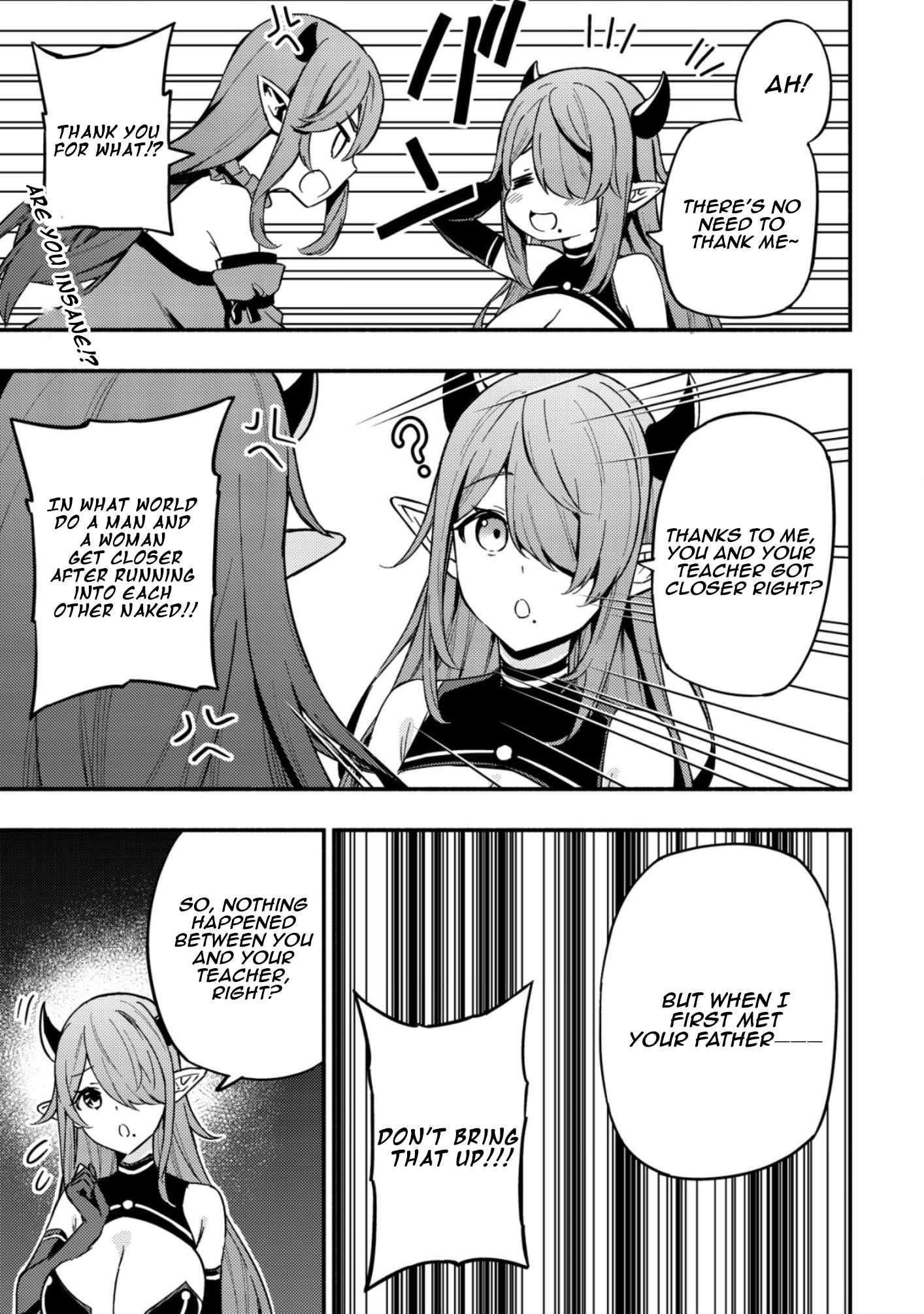 The Demon King’s Educator -The common teacher who has been exiled from the Brave Academy becomes a private teacher for the Devil’s daughters- Chapter 13 - Page 7