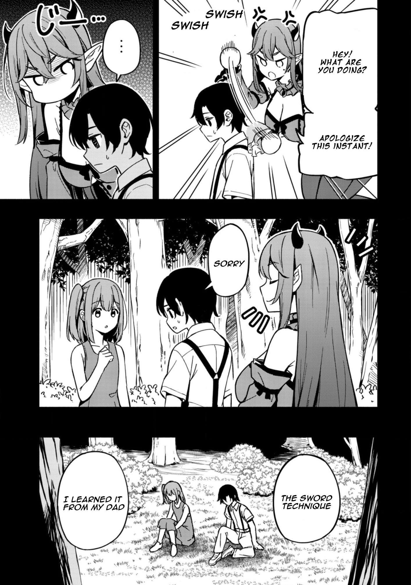 The Demon King’s Educator -The common teacher who has been exiled from the Brave Academy becomes a private teacher for the Devil’s daughters- Chapter 14 - Page 21