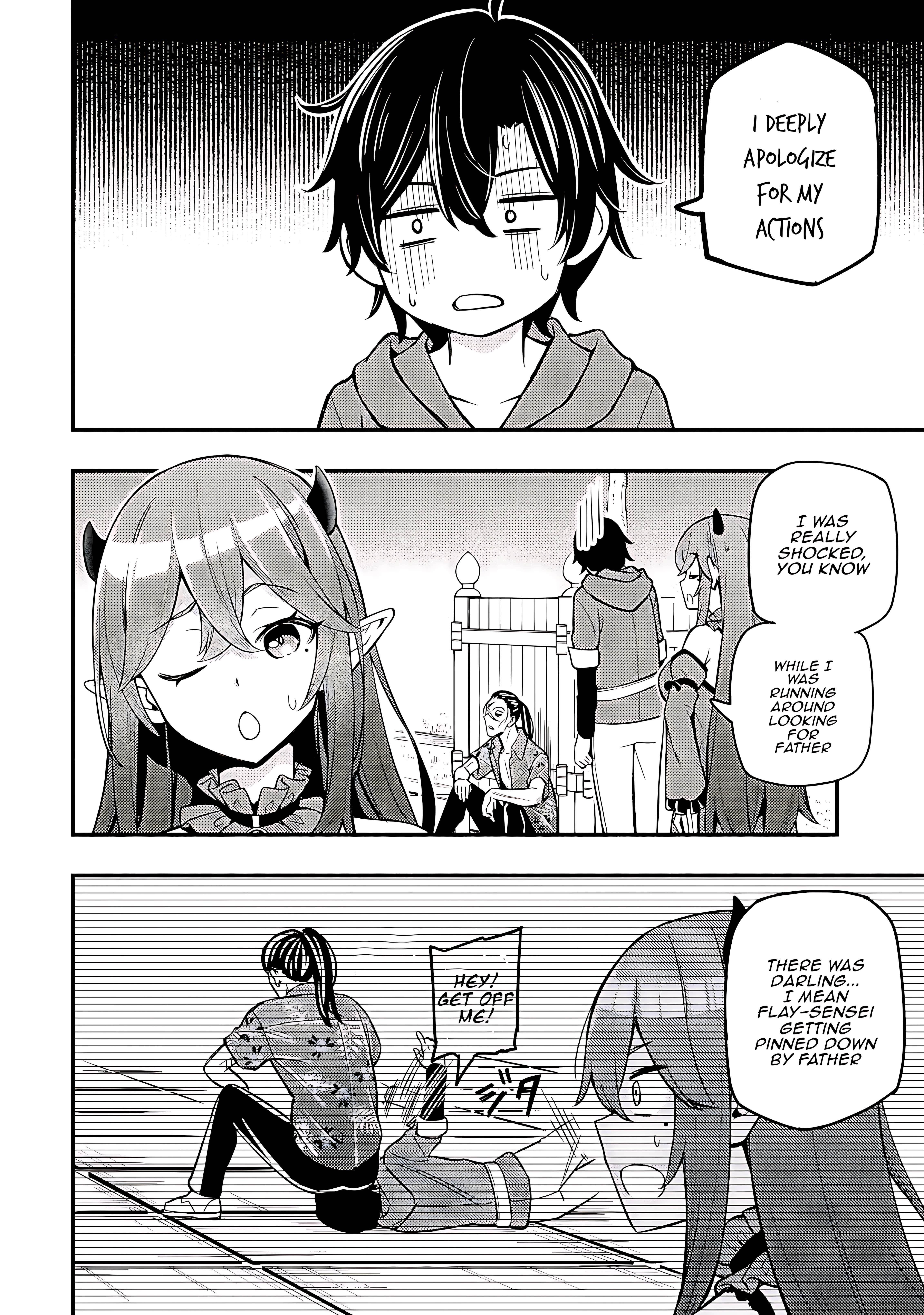 The Demon King’s Educator -The common teacher who has been exiled from the Brave Academy becomes a private teacher for the Devil’s daughters- Chapter 18 - Page 14