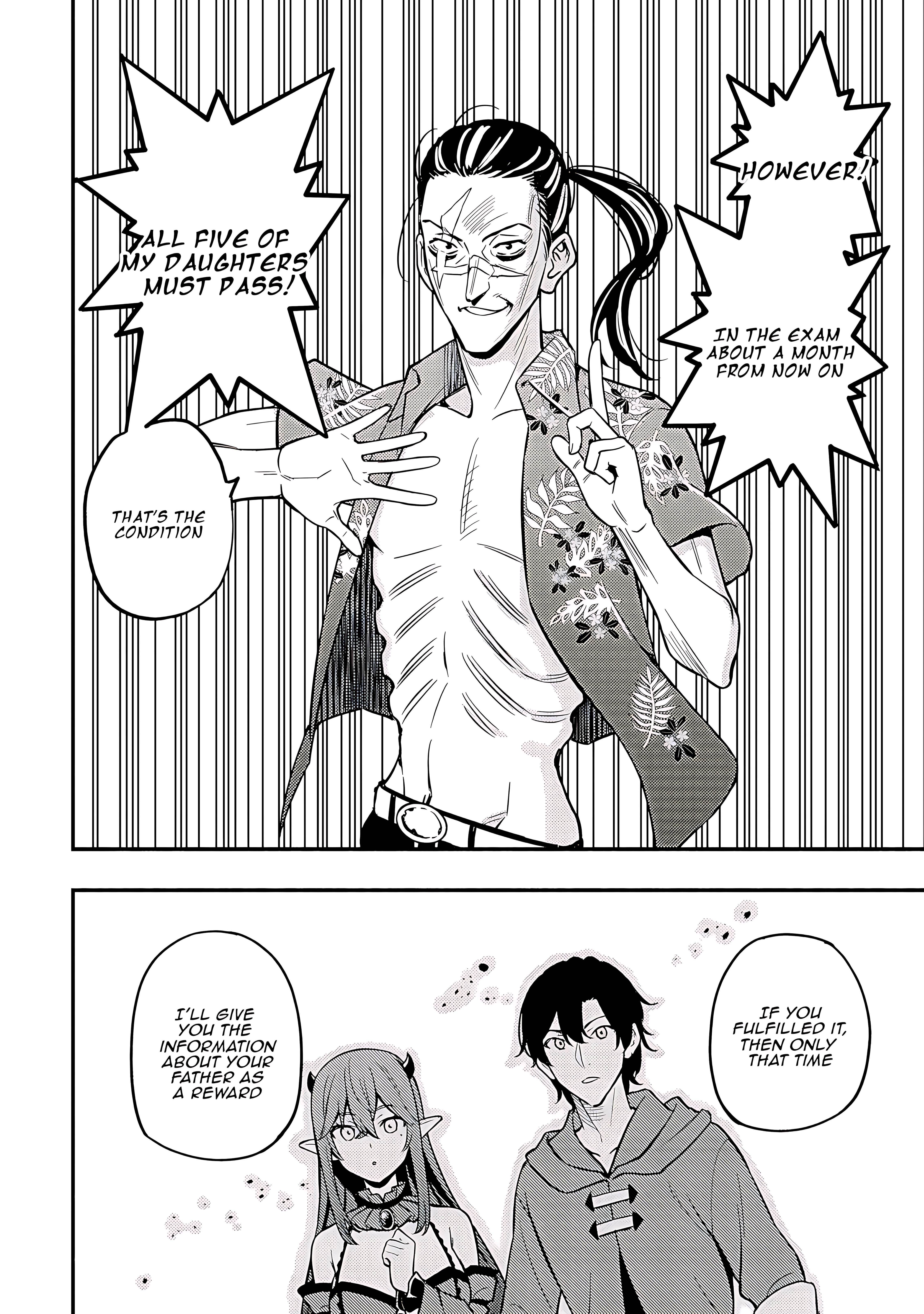 The Demon King’s Educator -The common teacher who has been exiled from the Brave Academy becomes a private teacher for the Devil’s daughters- Chapter 18 - Page 20