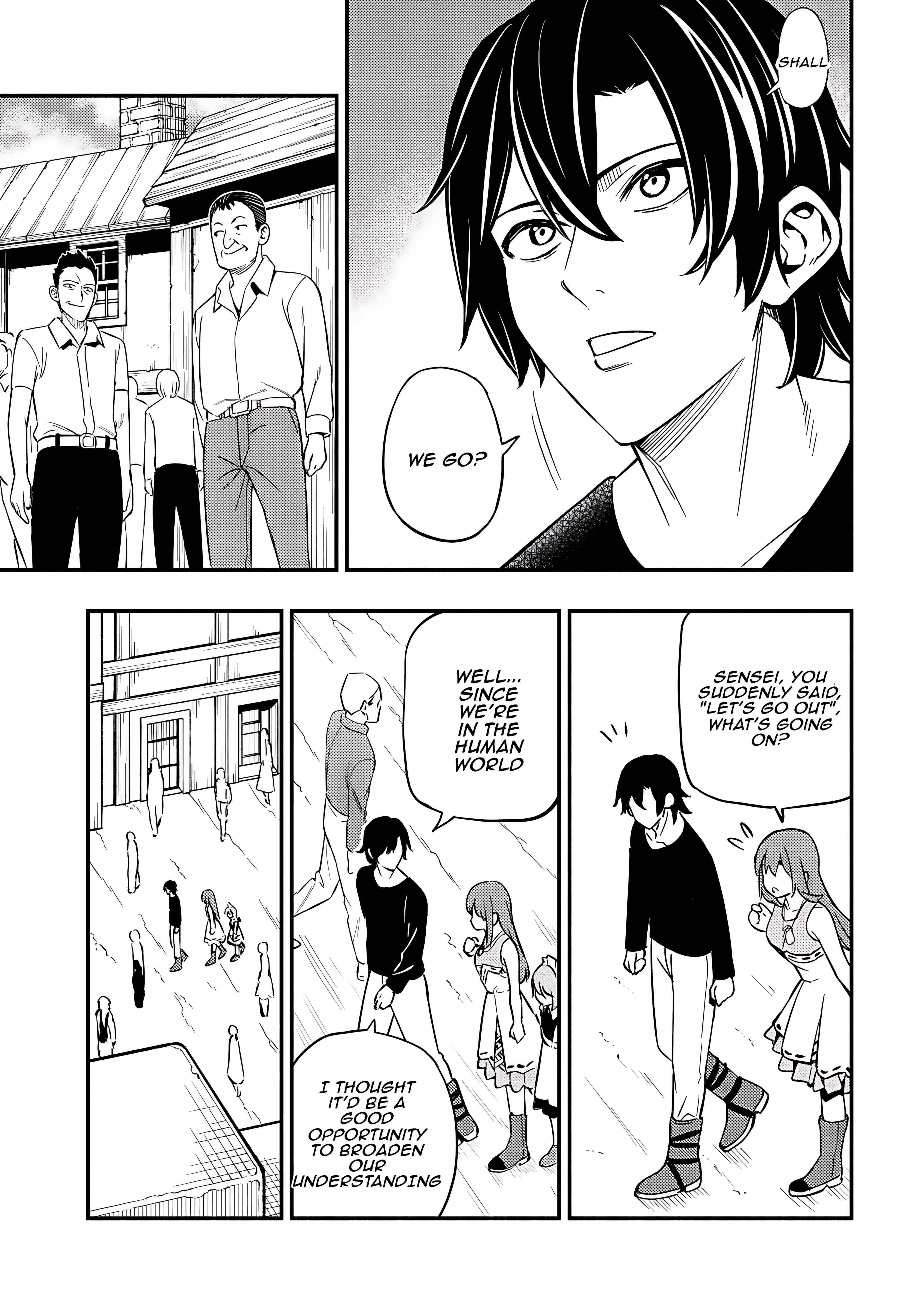 The Demon King’s Educator -The common teacher who has been exiled from the Brave Academy becomes a private teacher for the Devil’s daughters- Chapter 22 - Page 13