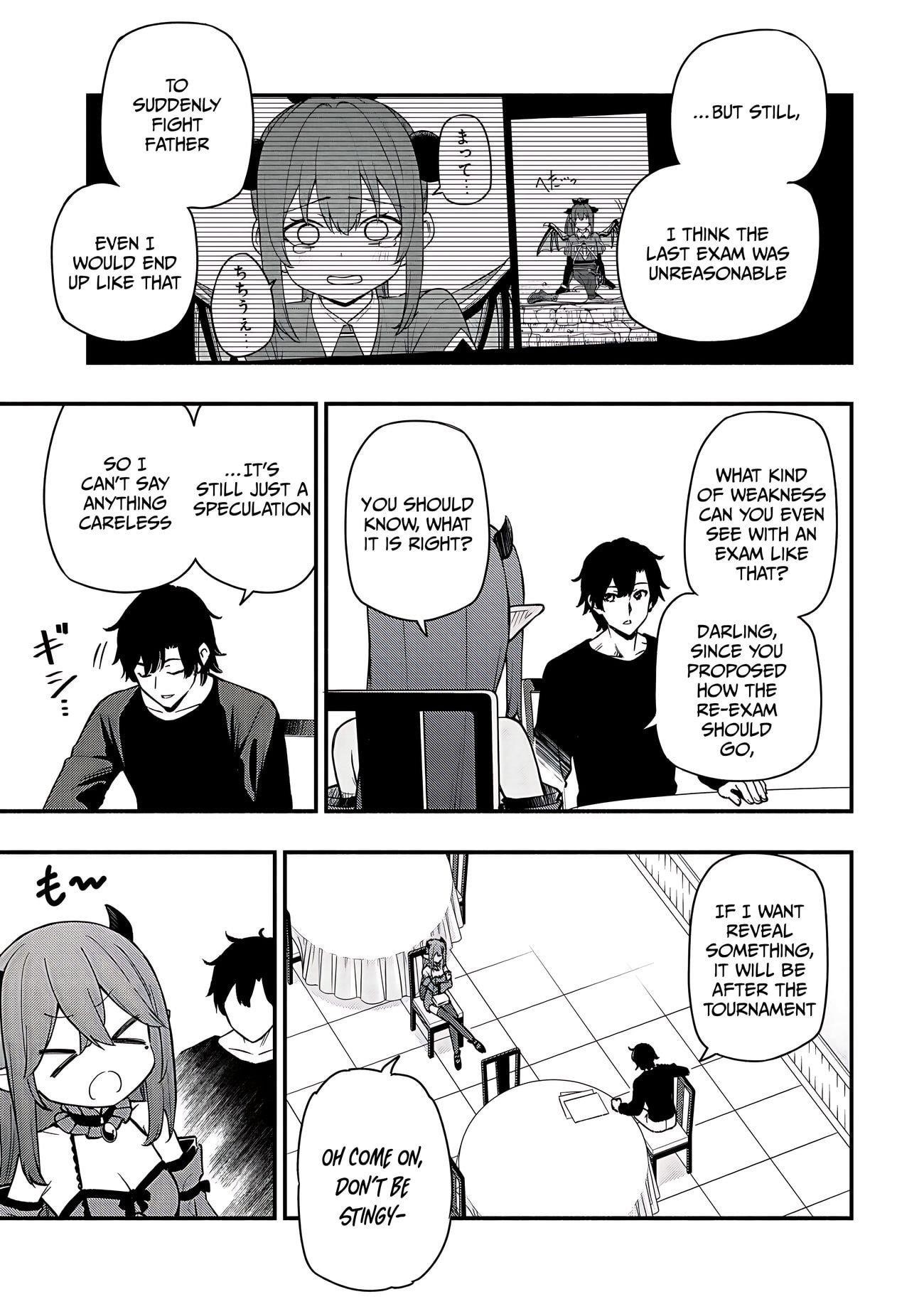 The Demon King’s Educator -The common teacher who has been exiled from the Brave Academy becomes a private teacher for the Devil’s daughters- Chapter 28 - Page 14