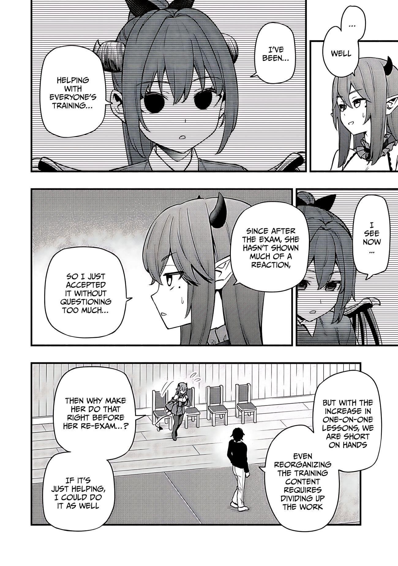 The Demon King’s Educator -The common teacher who has been exiled from the Brave Academy becomes a private teacher for the Devil’s daughters- Chapter 28 - Page 5