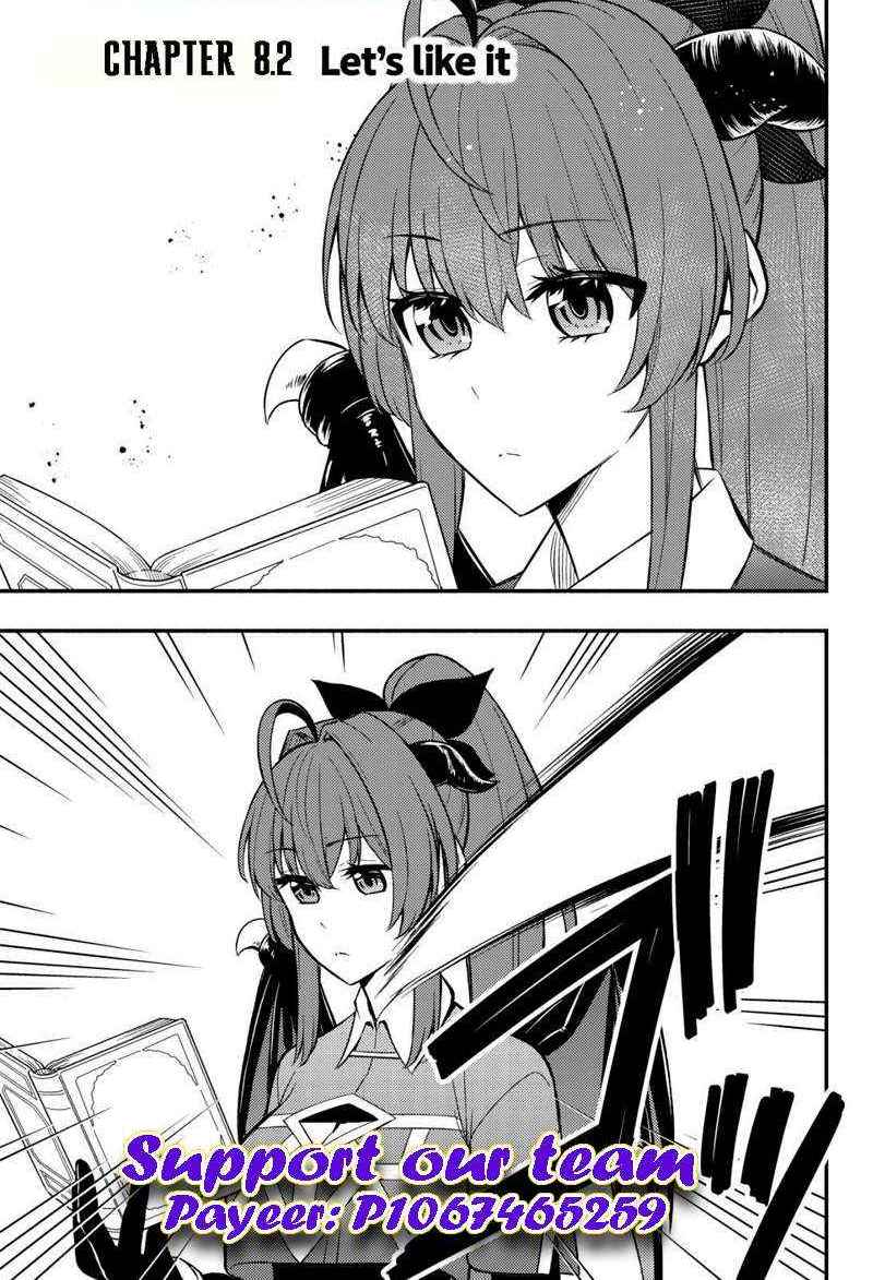 The Demon King’s Educator -The common teacher who has been exiled from the Brave Academy becomes a private teacher for the Devil’s daughters- Chapter 8.2 - Page 1