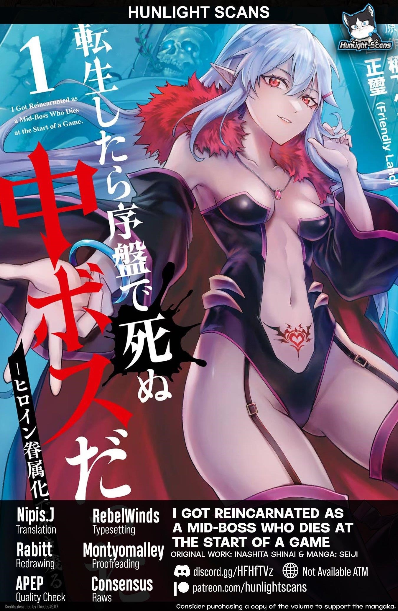 When I Reincarnated, I was a Mid-boss Who Died Early in the Game ―Survive by Becoming a Household Member with Heroine― Chapter 12 - Page 1