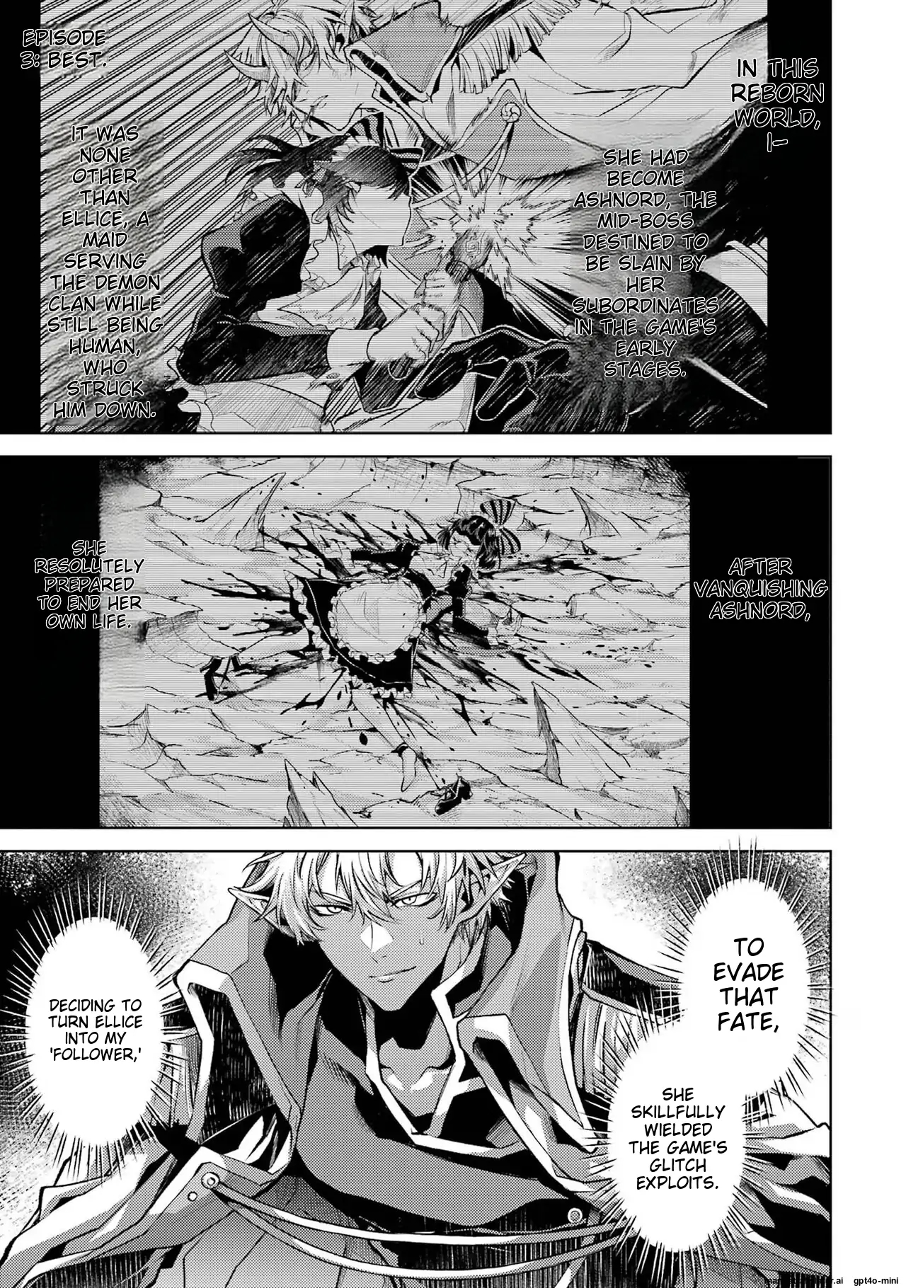 When I Reincarnated, I was a Mid-boss Who Died Early in the Game ―Survive by Becoming a Household Member with Heroine― Chapter 3.1 - Page 1