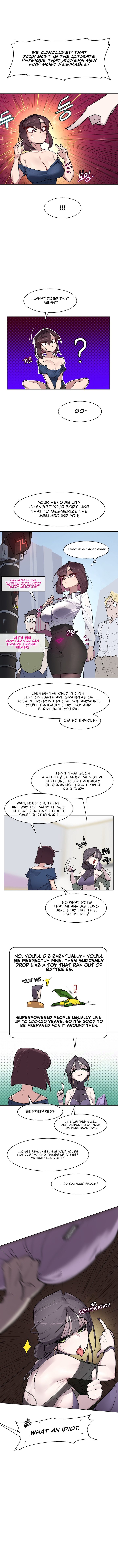 Secret! Orgasm Hero Chapter 8 - Page 5