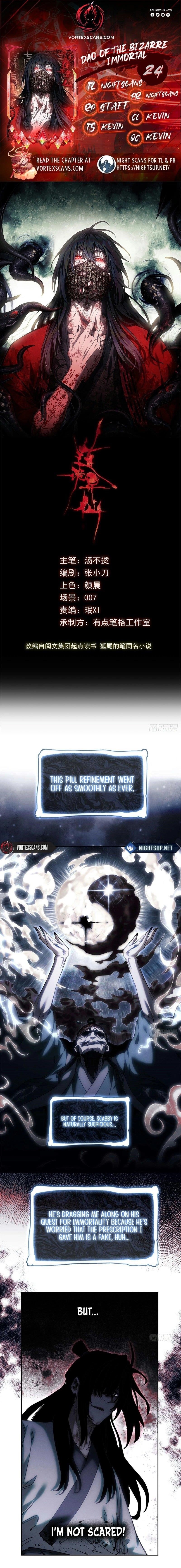 Dao of the Bizarre Immortal Chapter 24 - Page 1