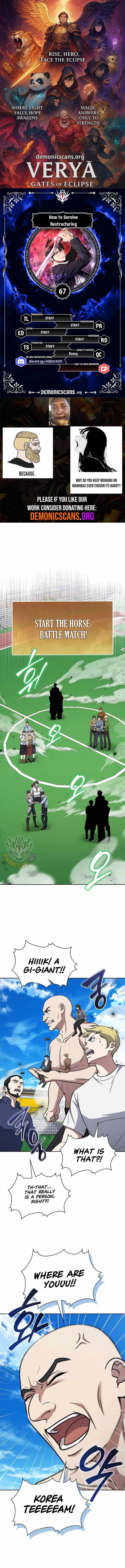 How to Survive Restructuring Chapter 67 - Page 1