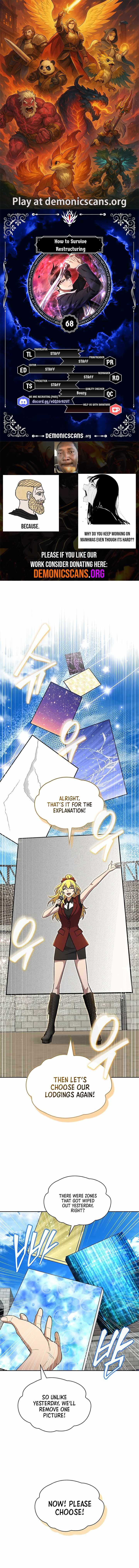 How to Survive Restructuring Chapter 68 - Page 1