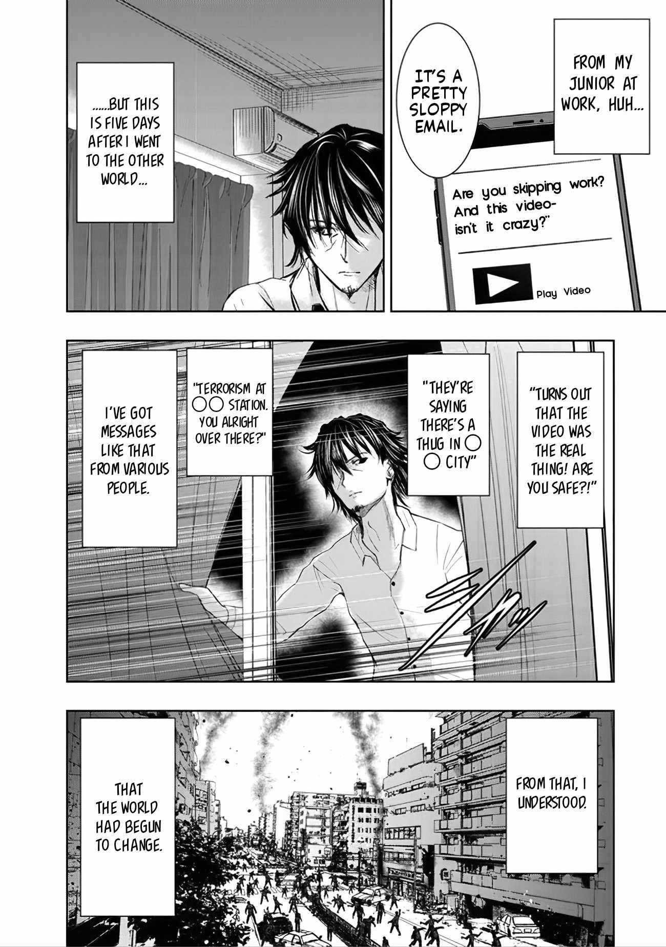 A Middle-aged Man Who Returned From Another World Becomes Unrivaled In The Apocalyptic World Chapter 1 - Page 30