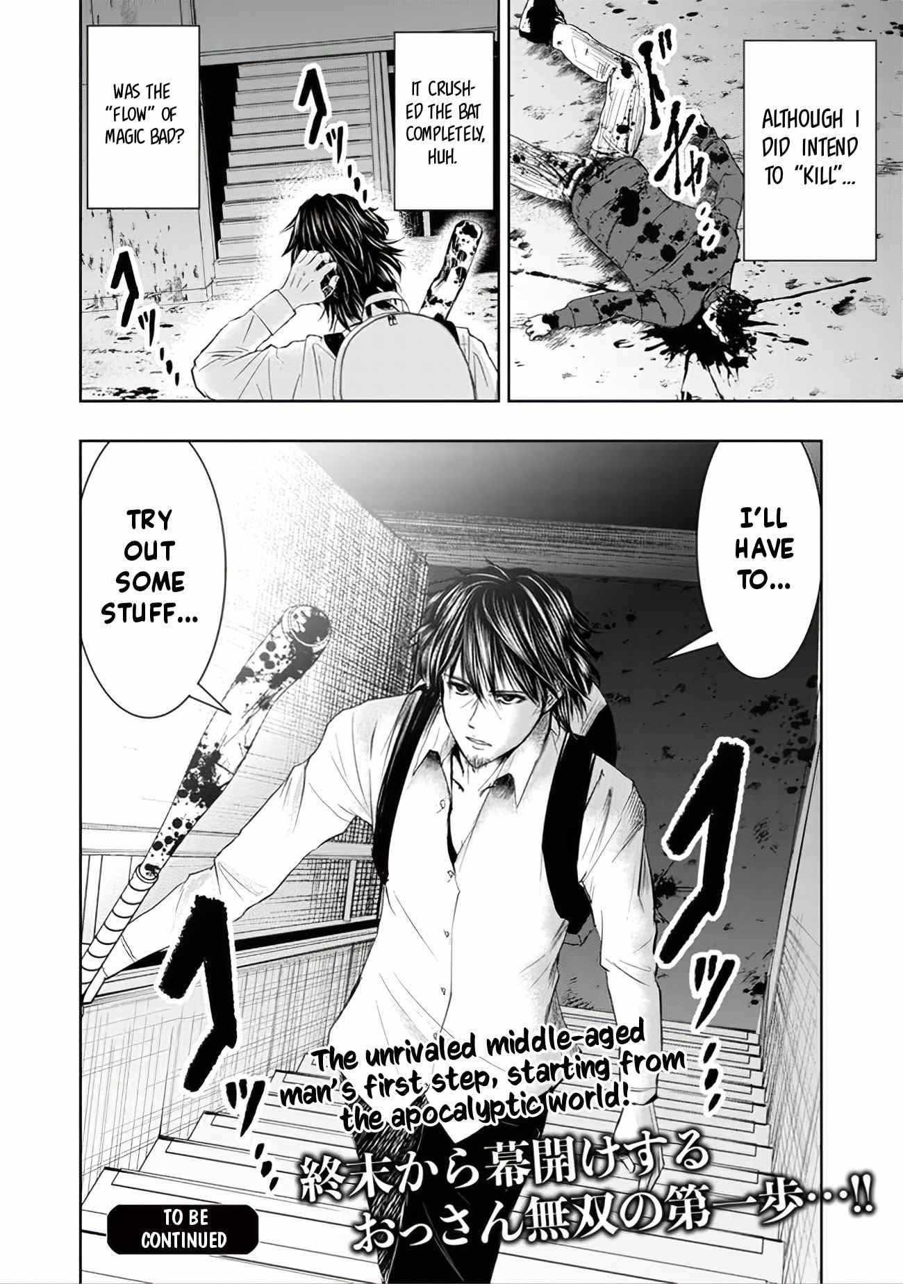 A Middle-aged Man Who Returned From Another World Becomes Unrivaled In The Apocalyptic World Chapter 1 - Page 39