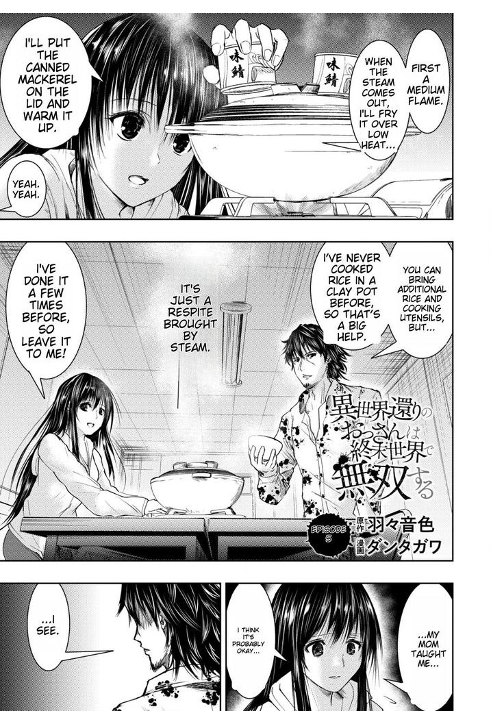 A Middle-aged Man Who Returned From Another World Becomes Unrivaled In The Apocalyptic World Chapter 5 - Page 1