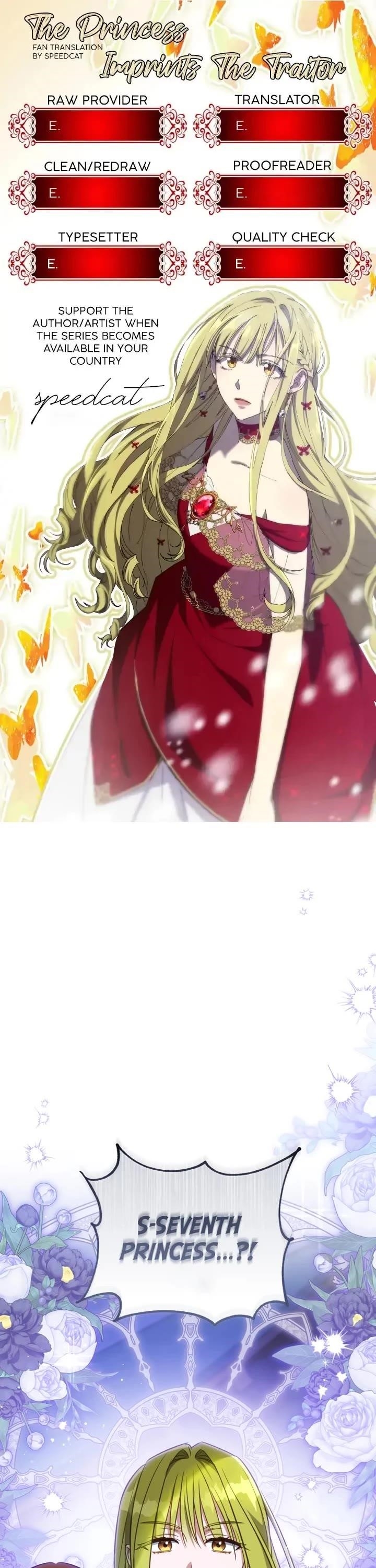 The Princess Imprints the Traitor Chapter 69 - Page 1