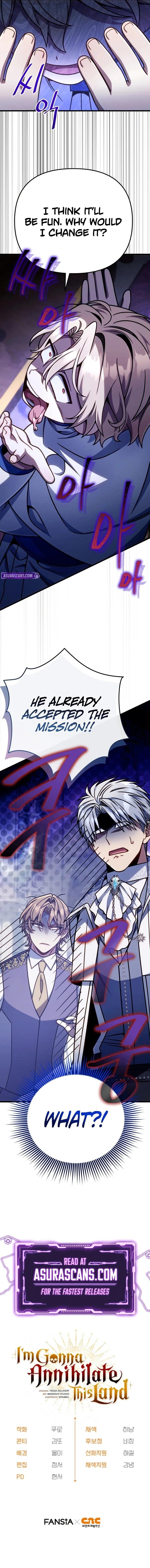 I’m Going to Wipe Out This Country Chapter 43 - Page 11